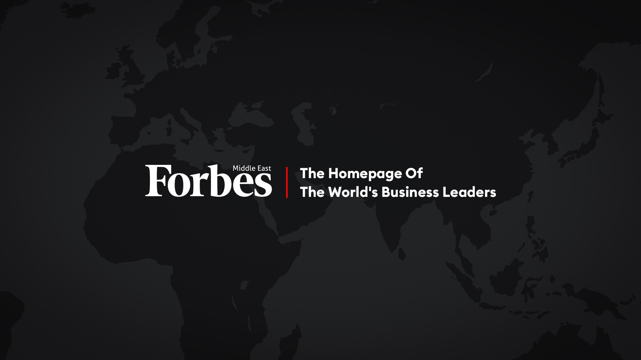 Forbes Middle East YouTube banner