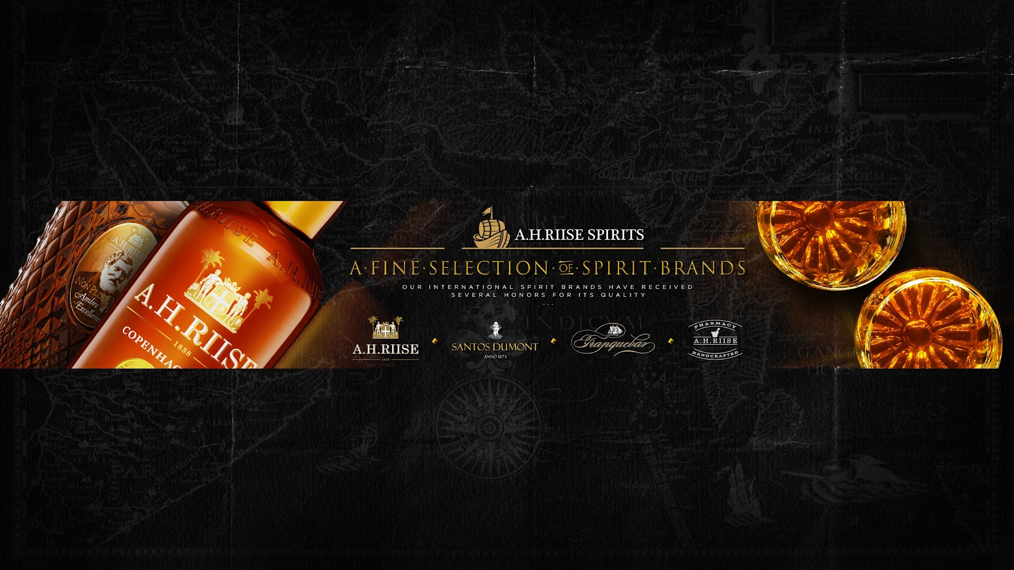 A.H. Riise Spirits YouTube banner