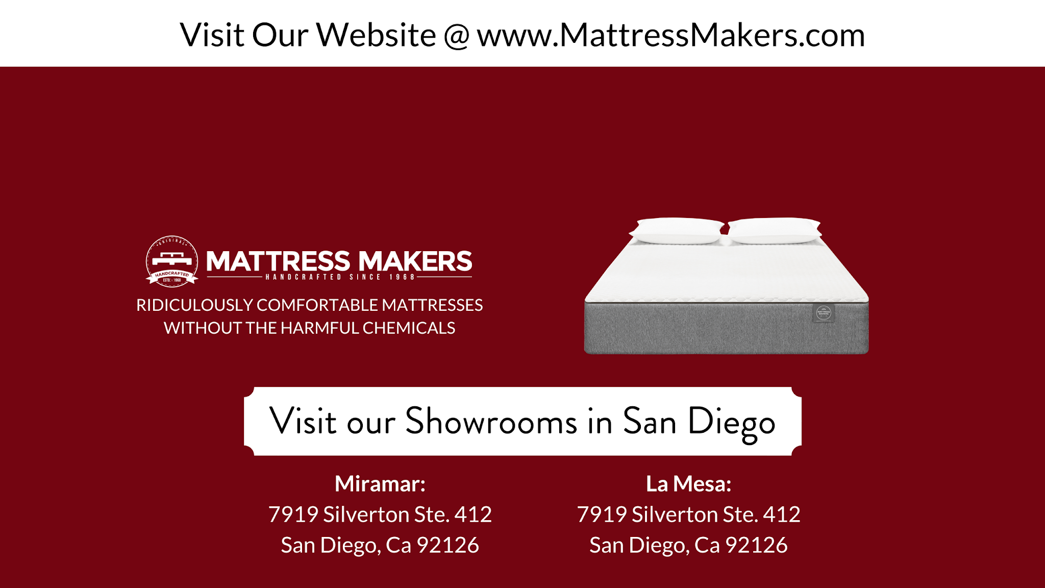 Mattress Makers YouTube banner
