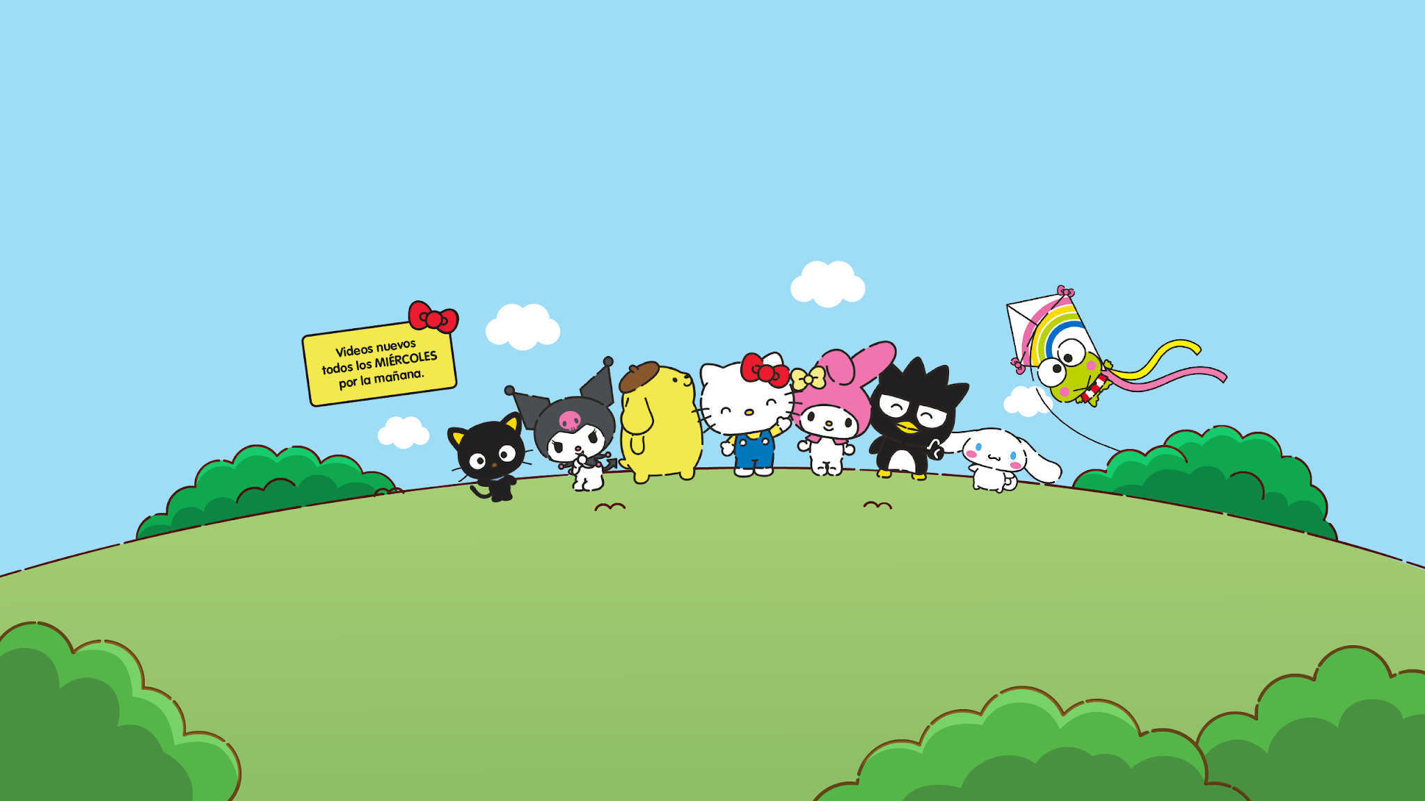 Hello Kitty y Amigos Latinoamérica YouTube banner