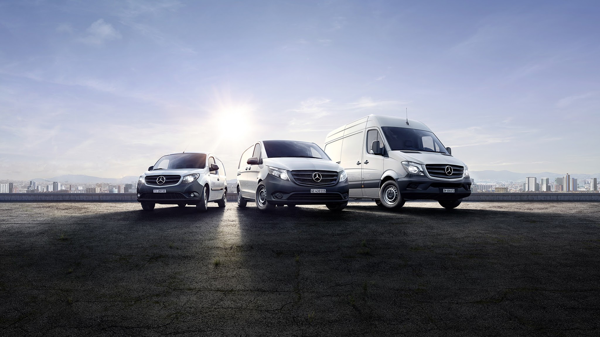 Mercedes-Benz Vans Schweiz YouTube banner