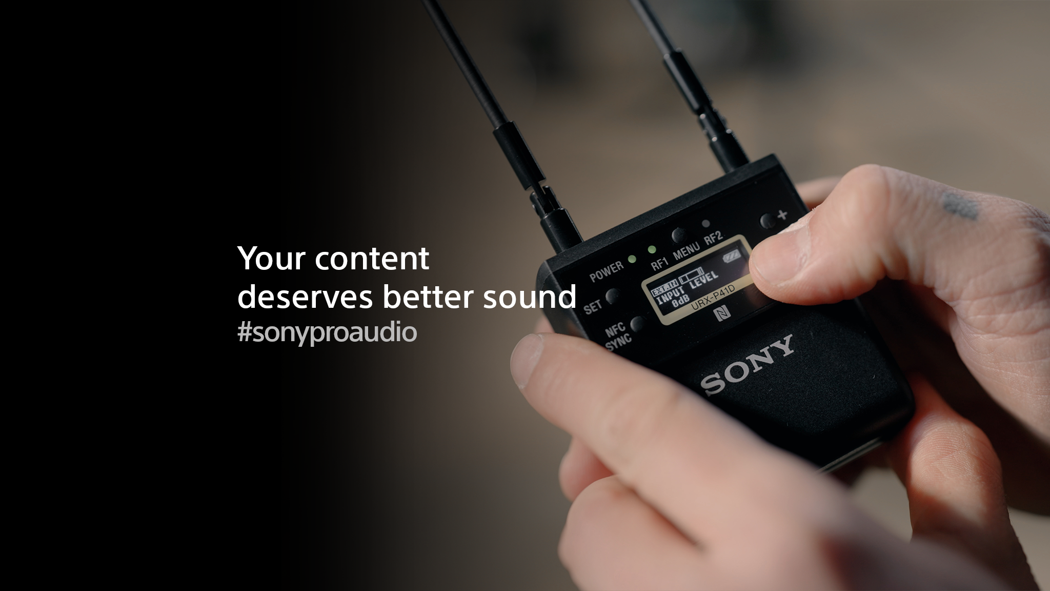Sony - Professional Europe YouTube banner