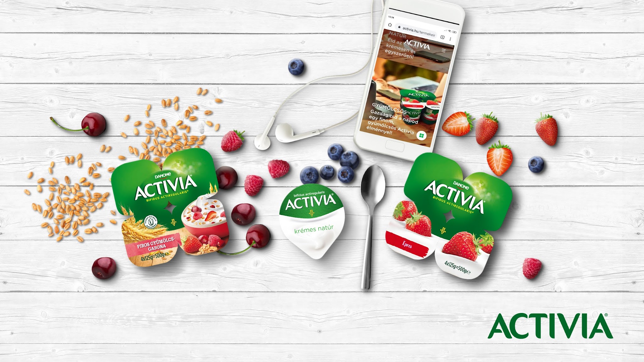 Danone Activia YouTube banner