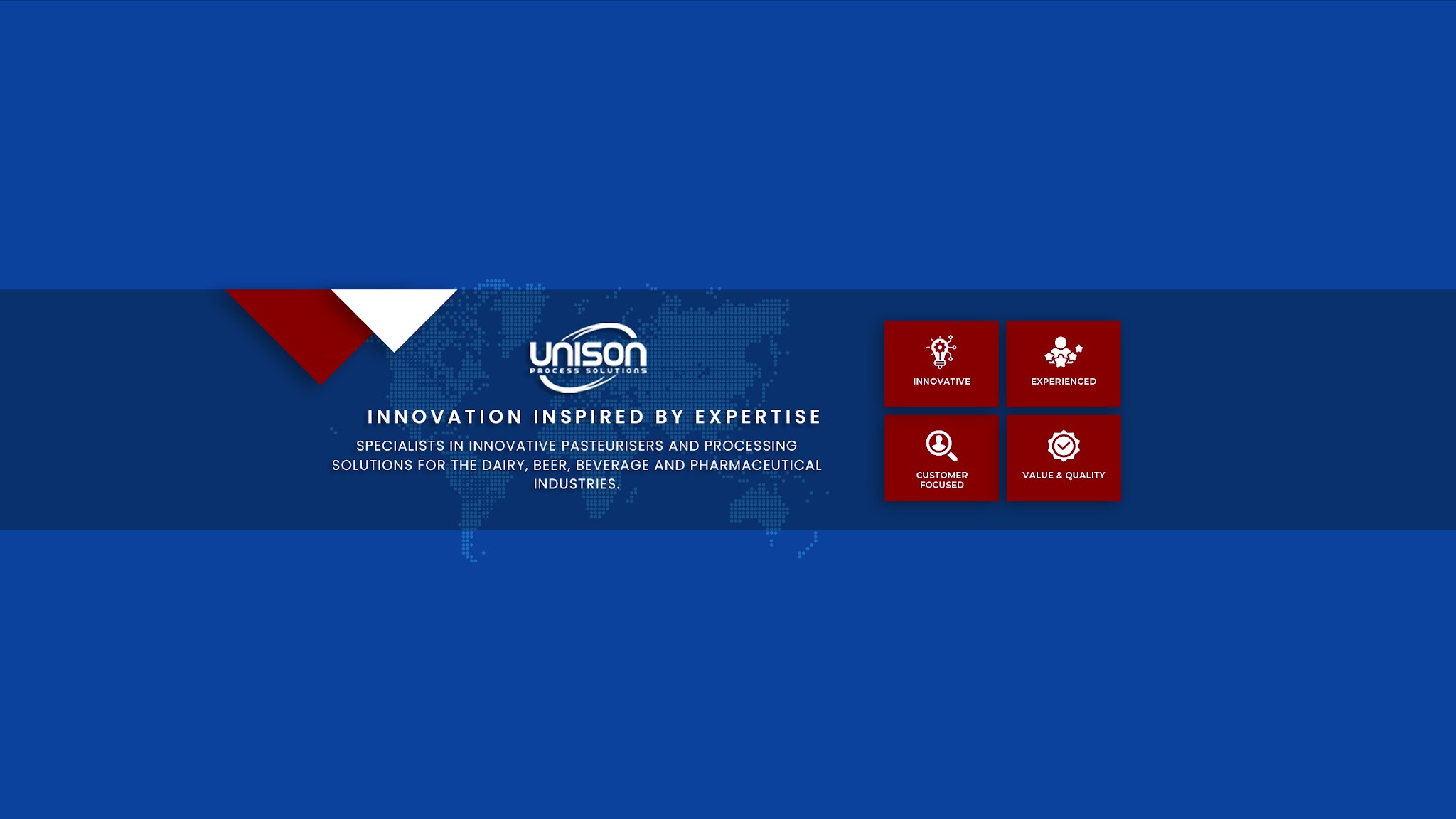 Unison Process Solutions YouTube banner