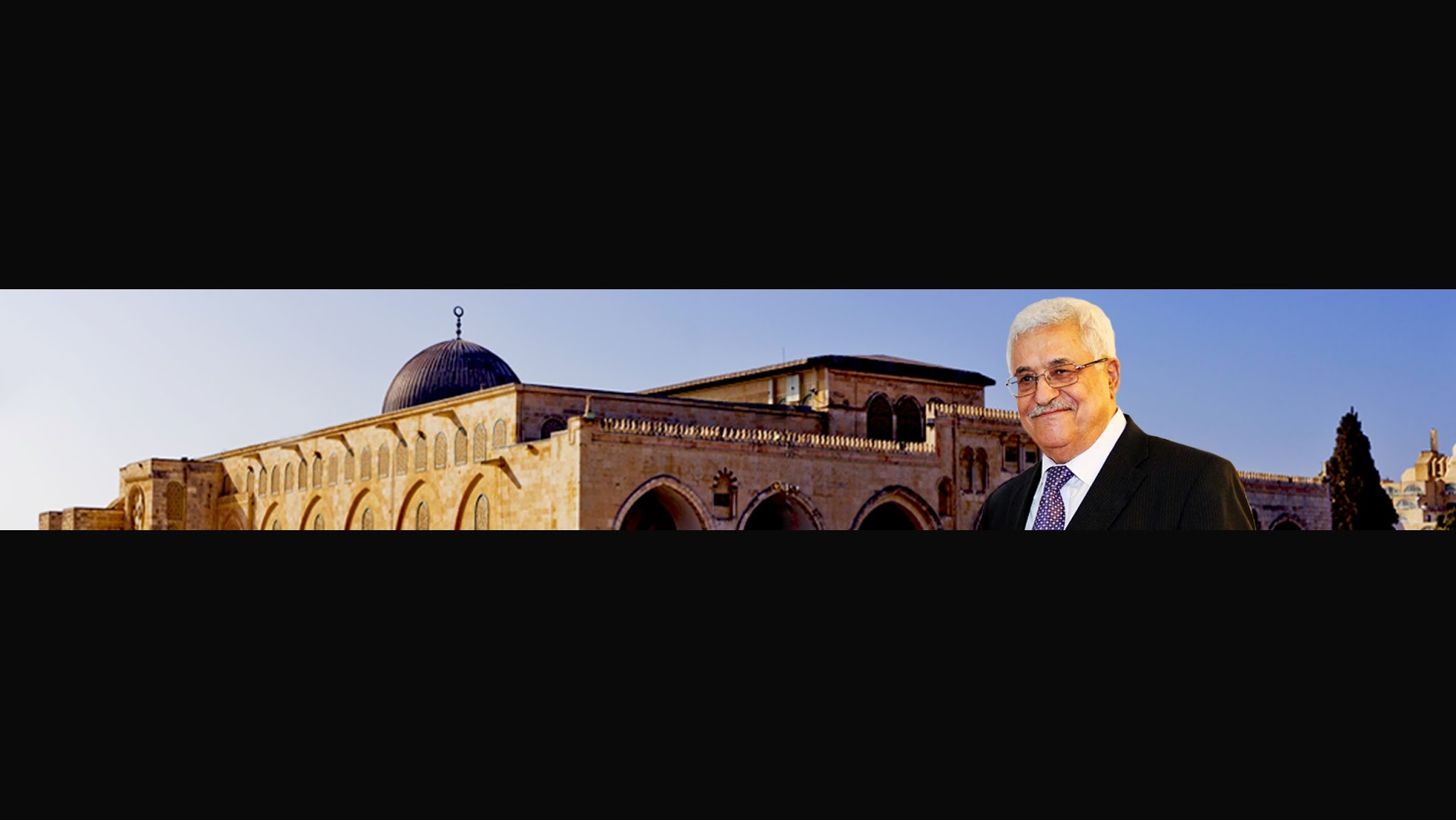 President Mahmoud Abbas YouTube banner