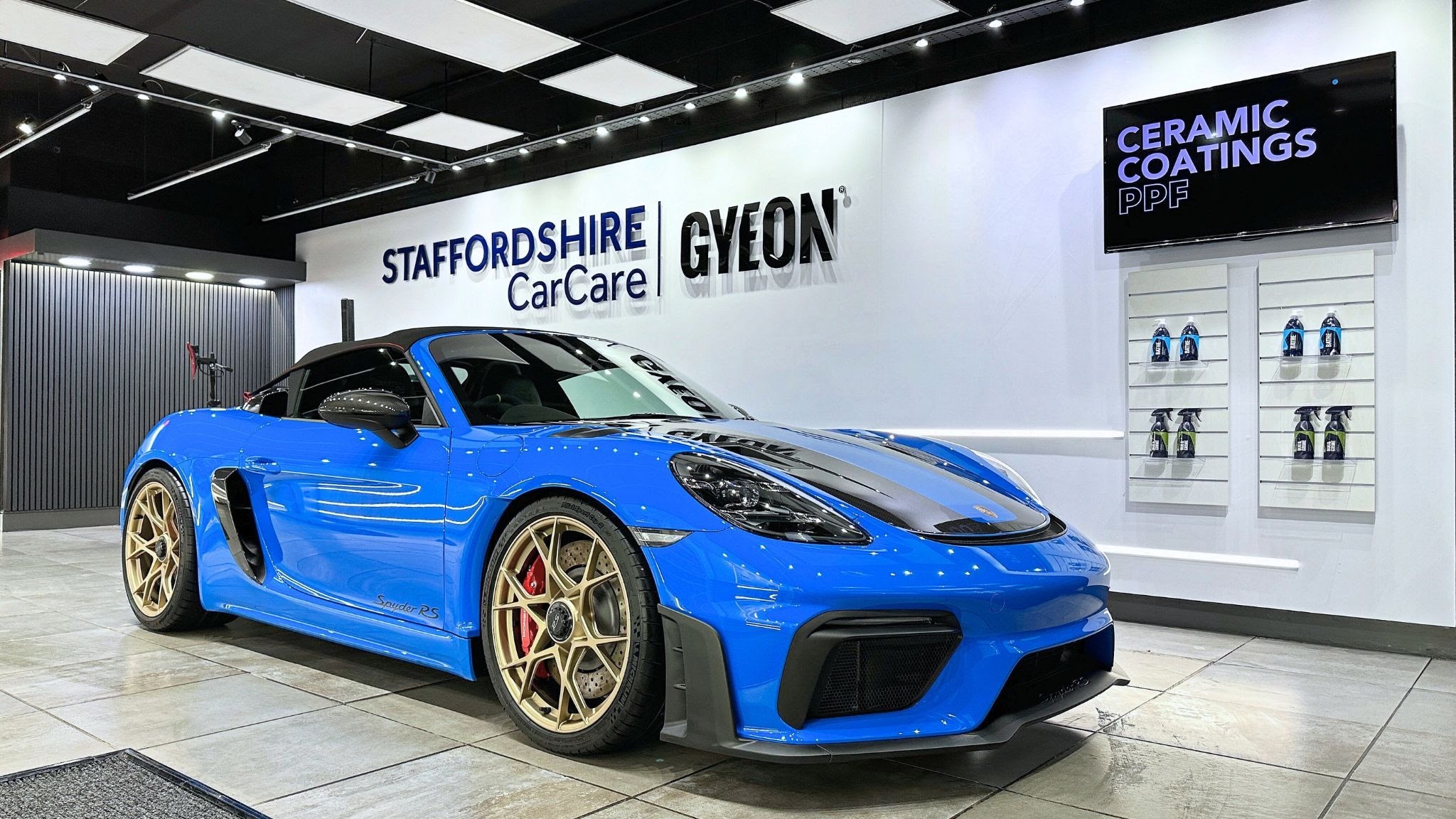 Staffordshire Car Care - PPF And Ceramic Coatings YouTube banner
