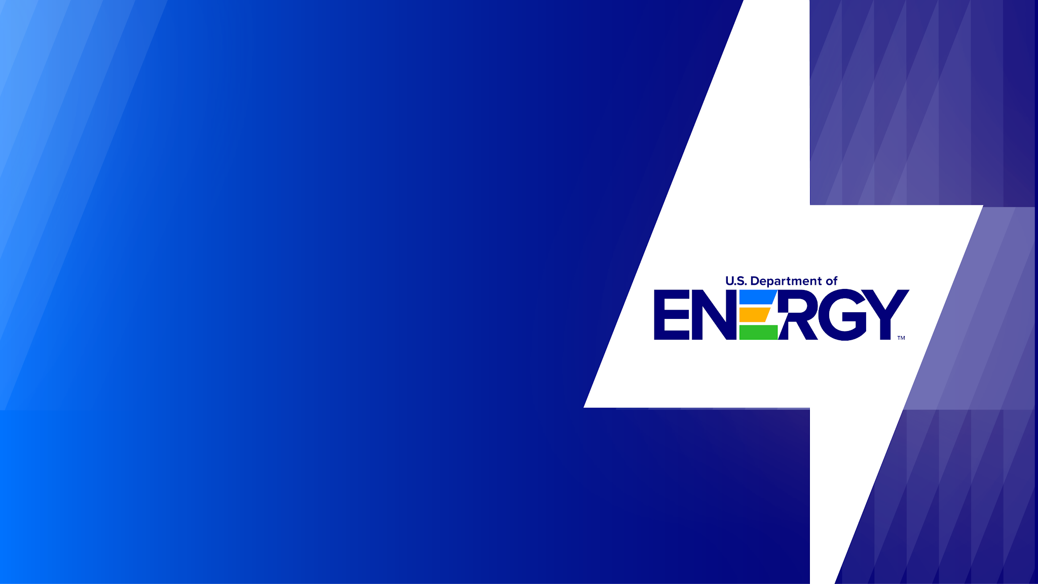 U.S. Department of Energy YouTube banner