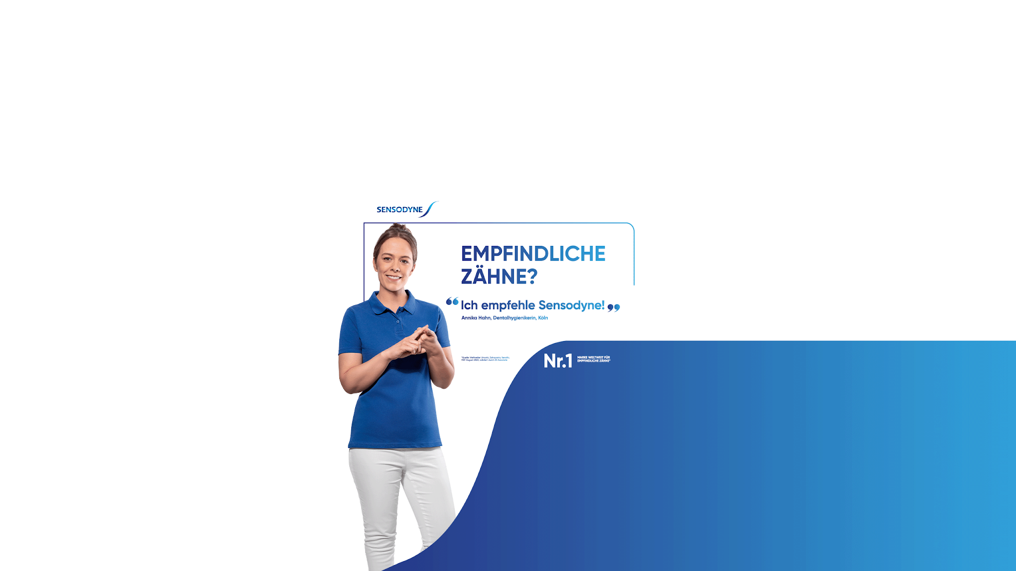 Sensodyne DE YouTube banner