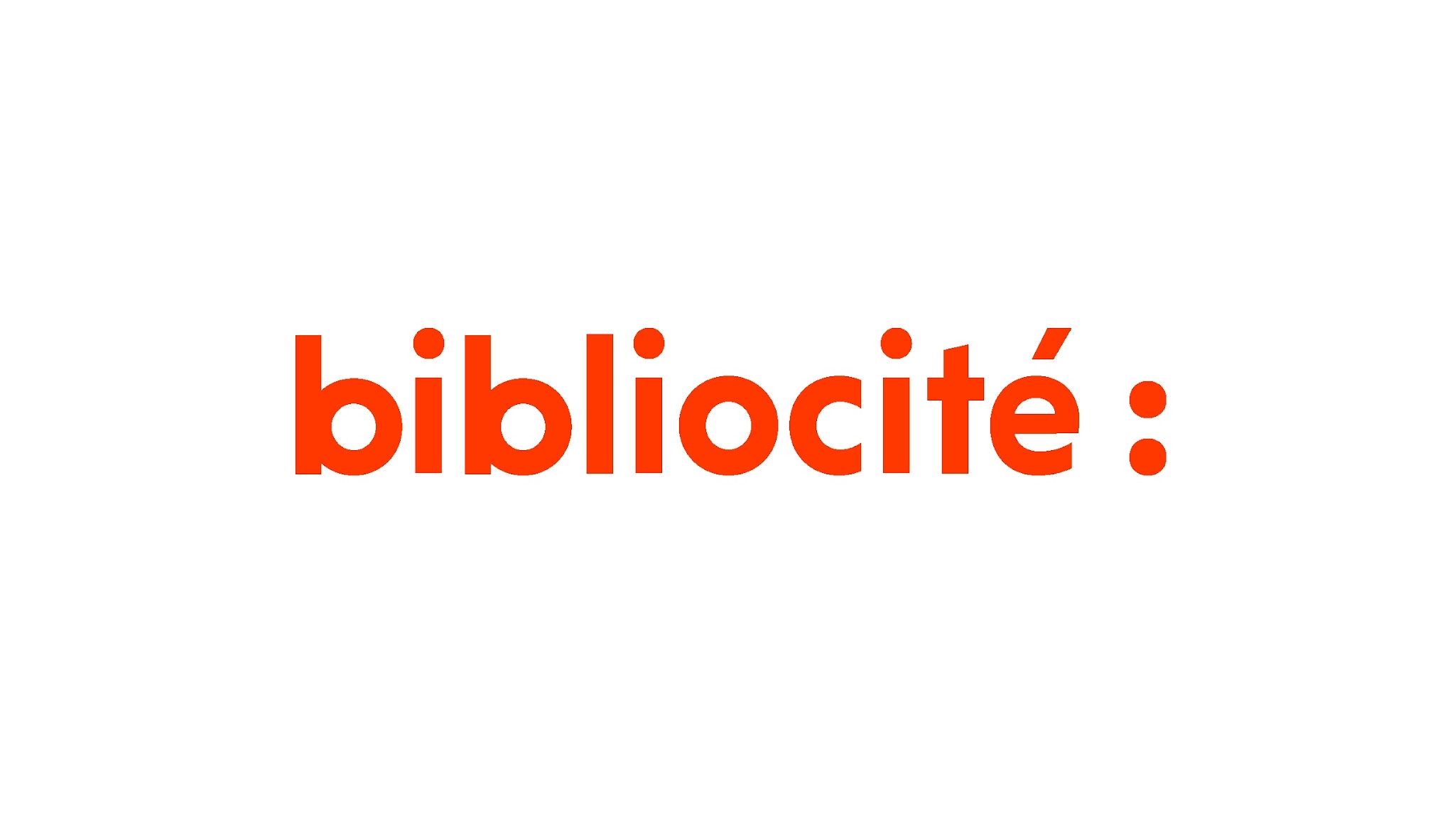 Bibliocité YouTube banner
