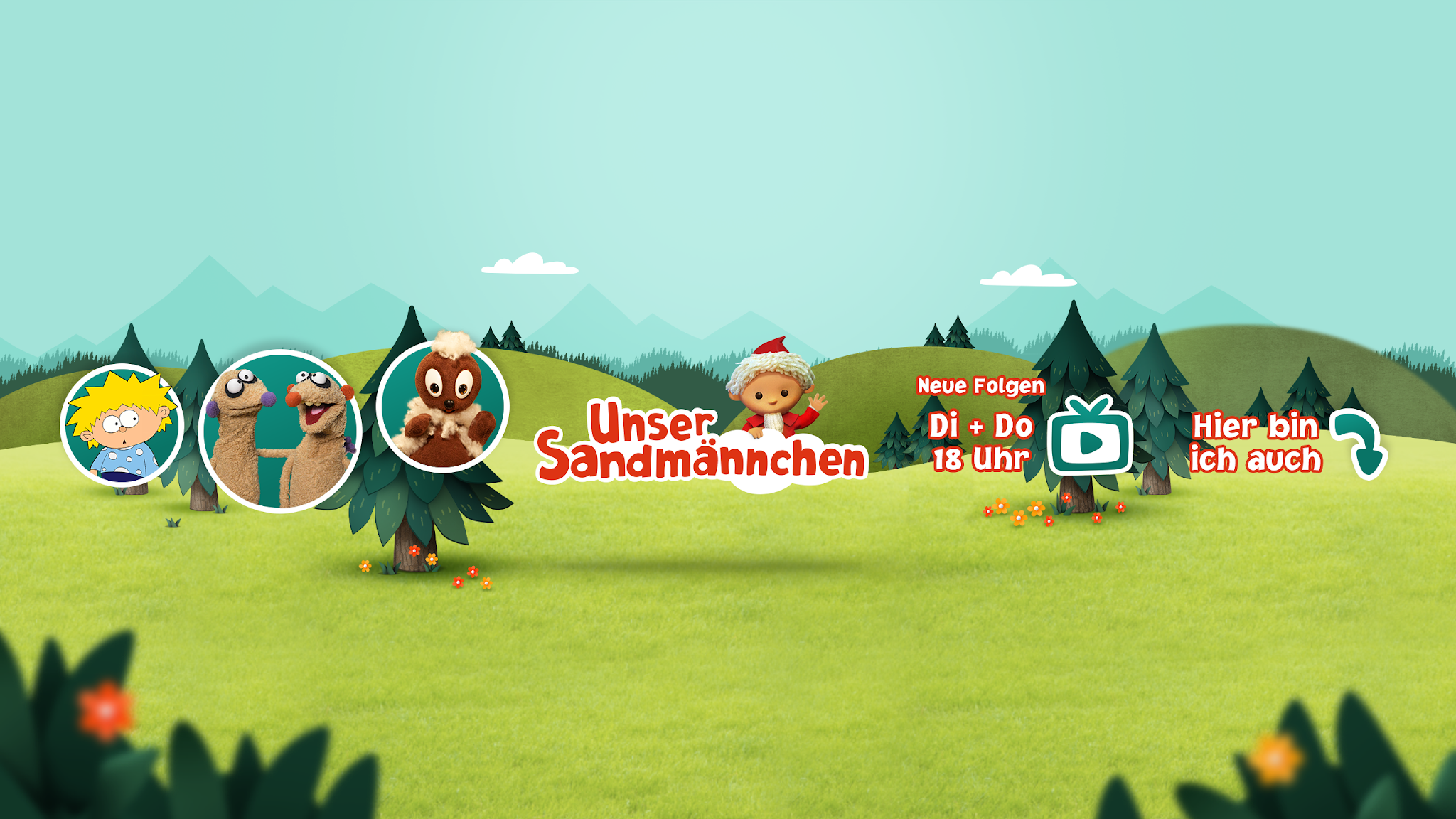 Unser Sandmännchen (rbb media) YouTube banner