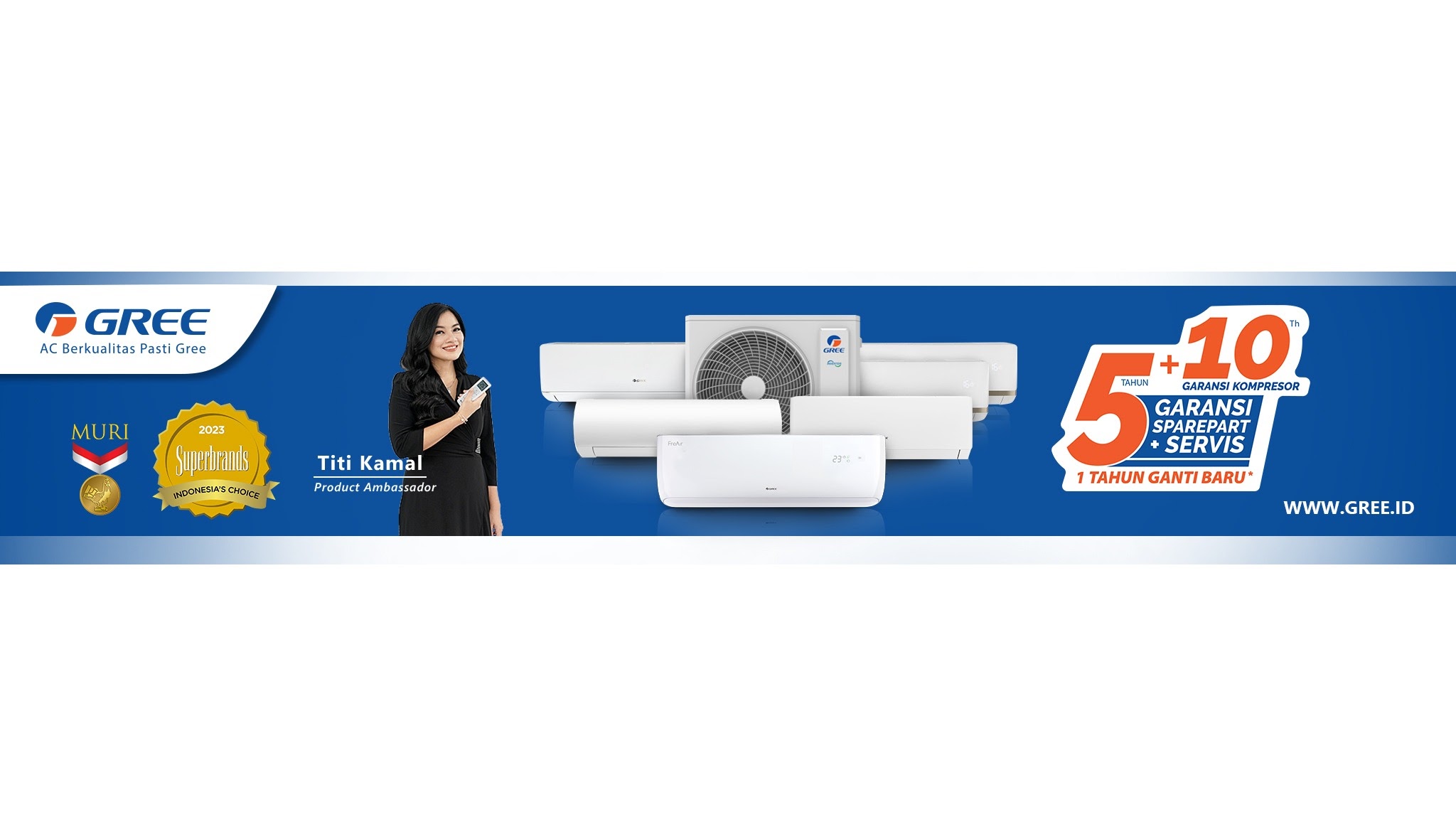 Gree Indonesia YouTube banner