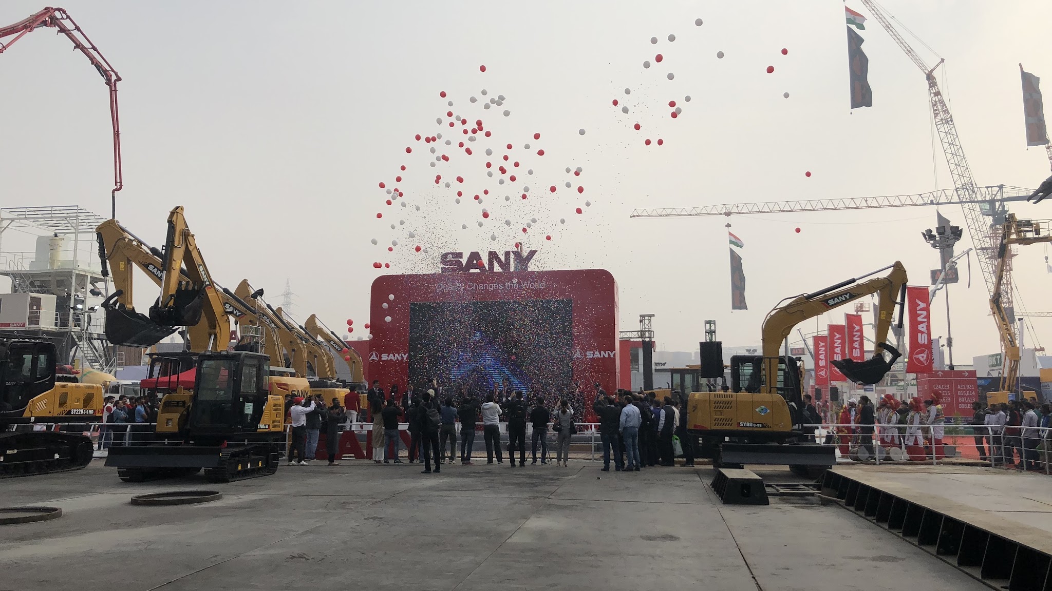 SANY India YouTube banner