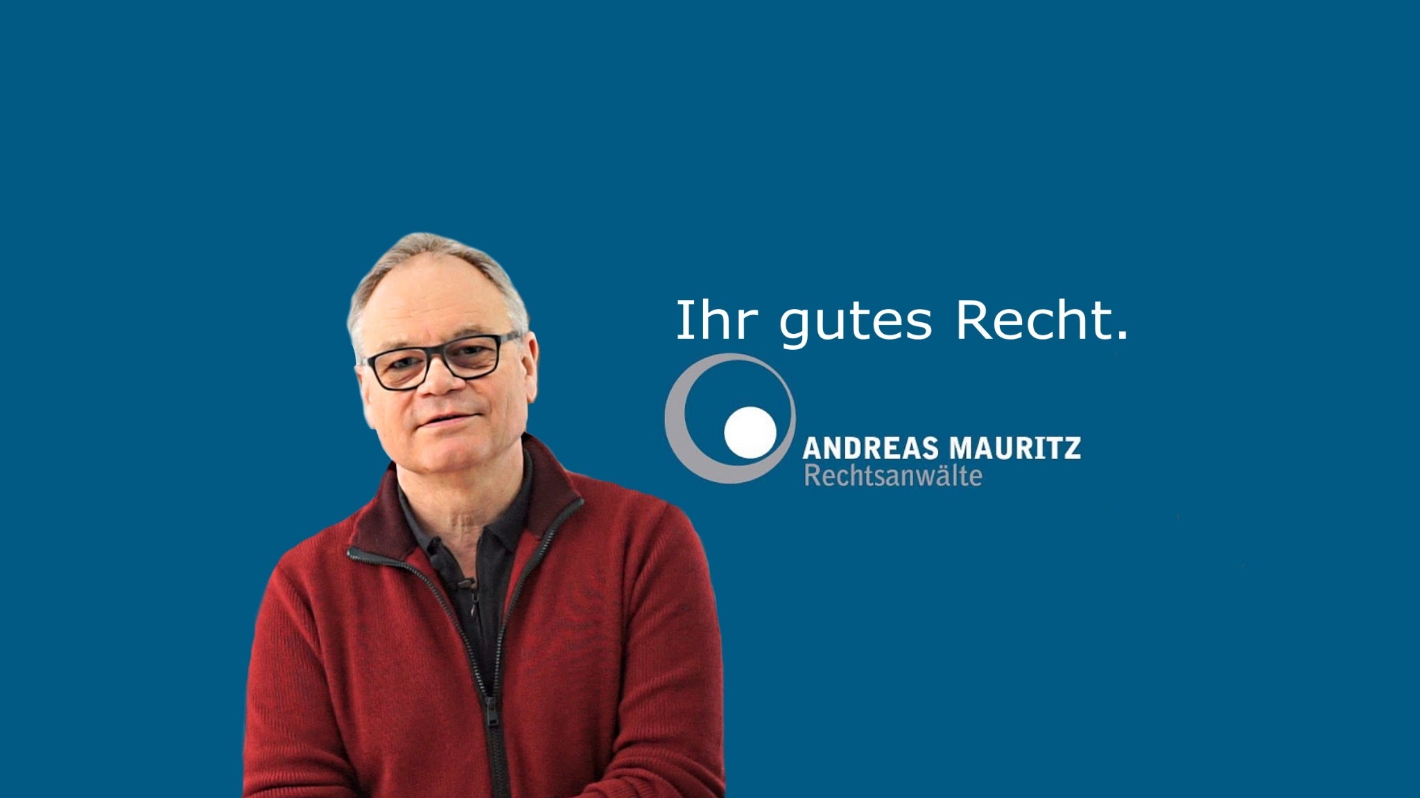 Andreas Mauritz Rechtsanwälte YouTube banner
