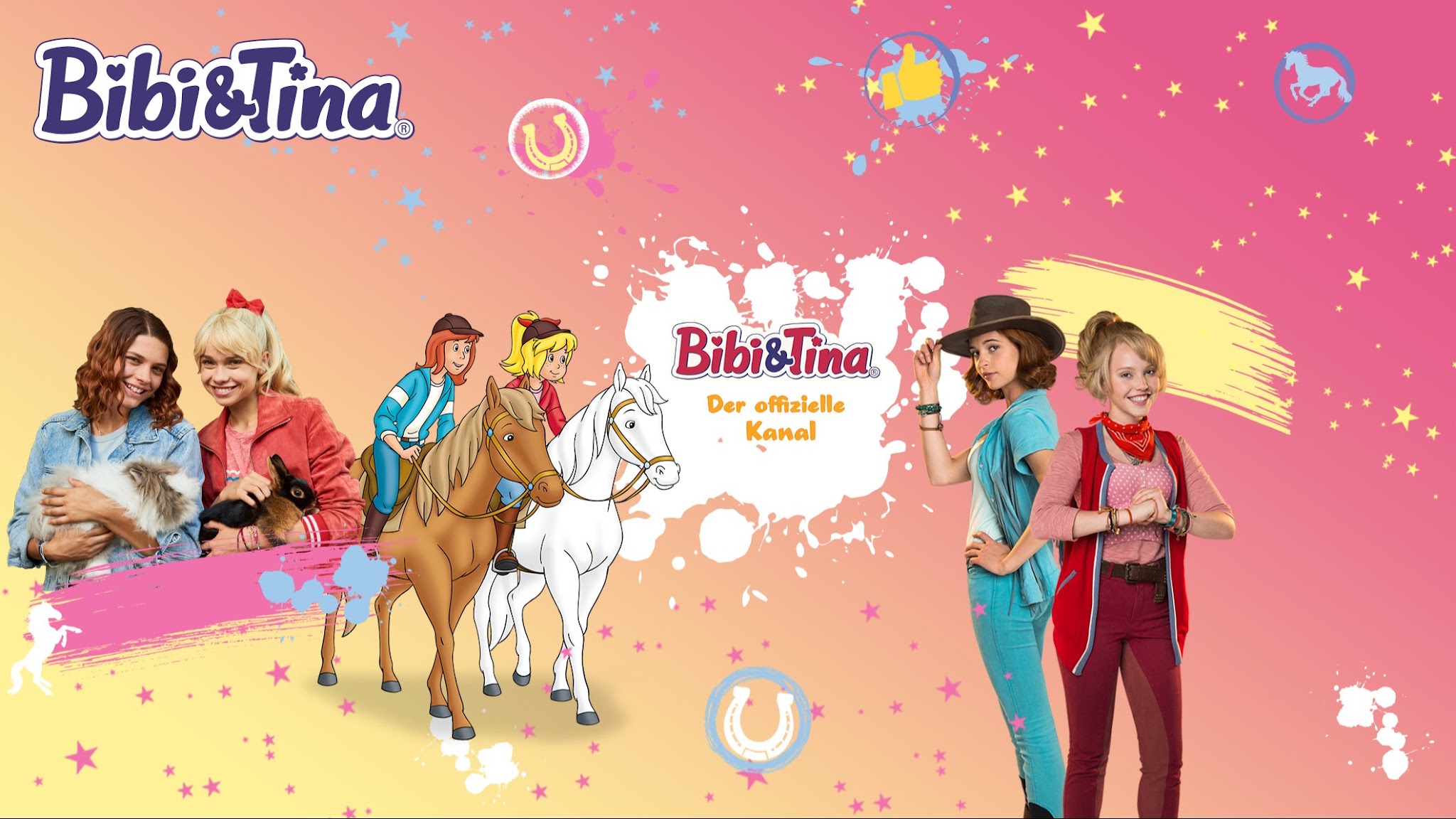 Bibi & Tina TV YouTube banner