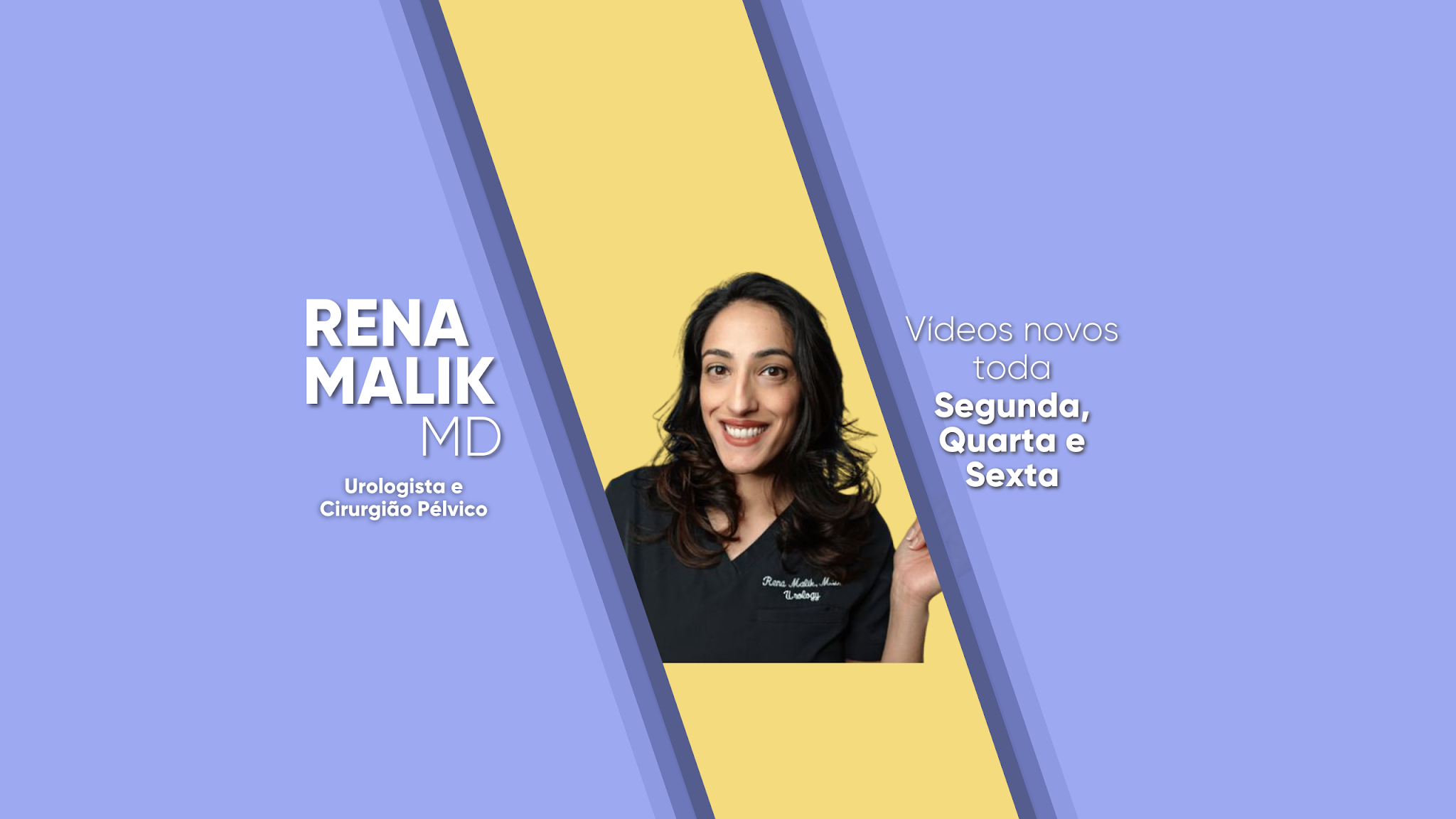 Rena Malik MD em português YouTube banner