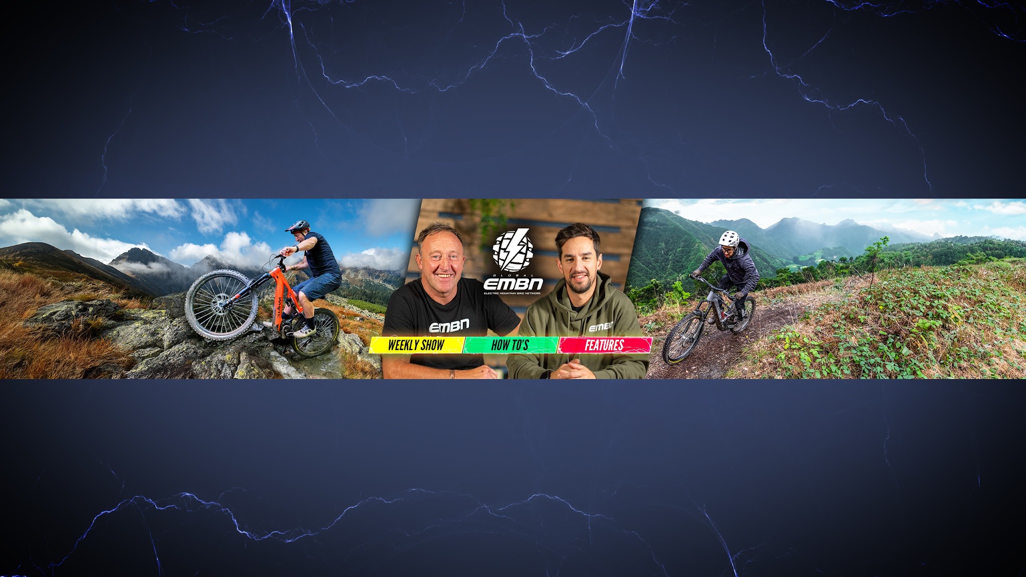 Electric Mountain Bike Network YouTube banner