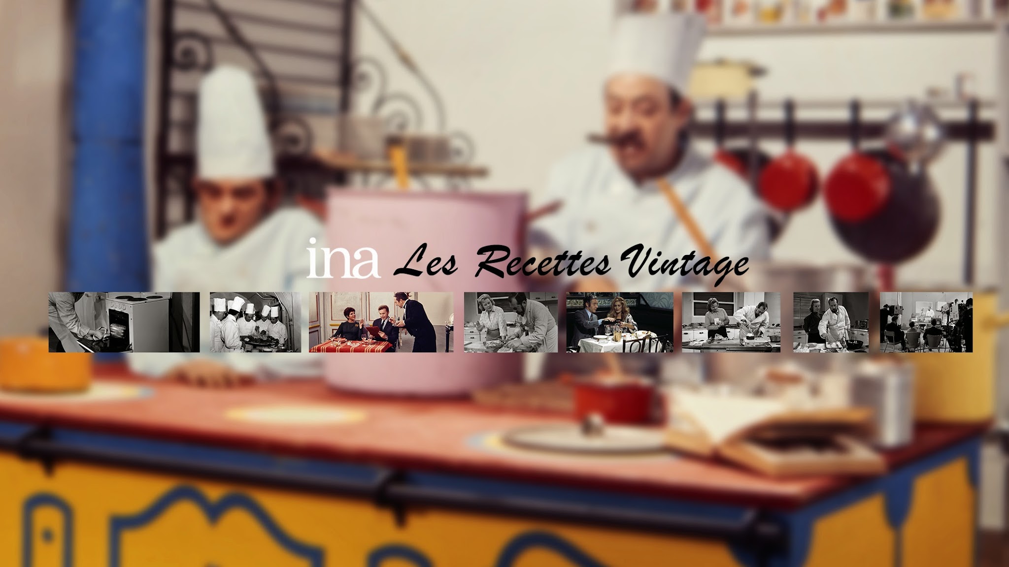 Ina Les Recettes Vintage YouTube banner