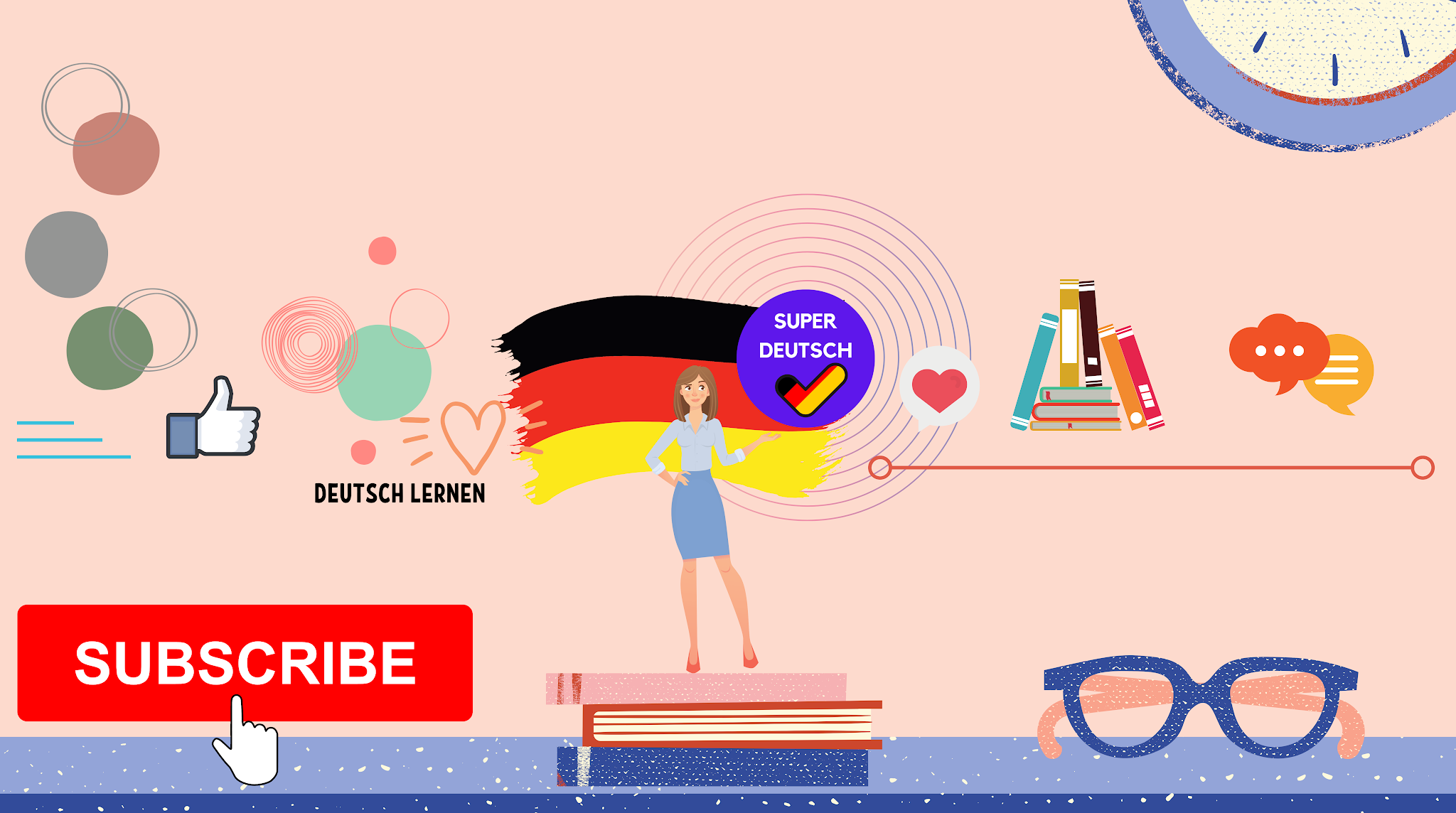 Super Deutsch YouTube banner