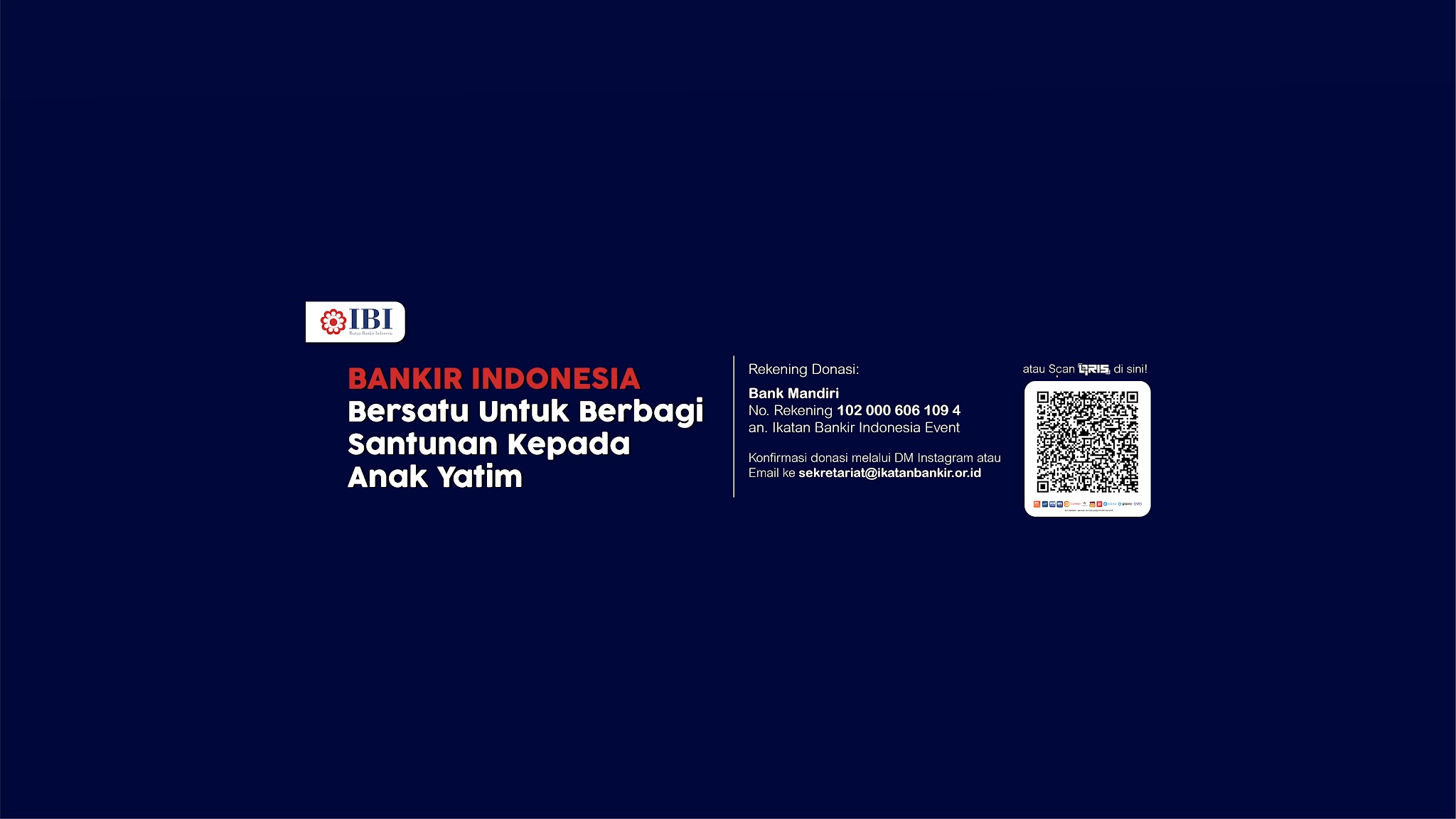 Ikatan Bankir Indonesia YouTube banner