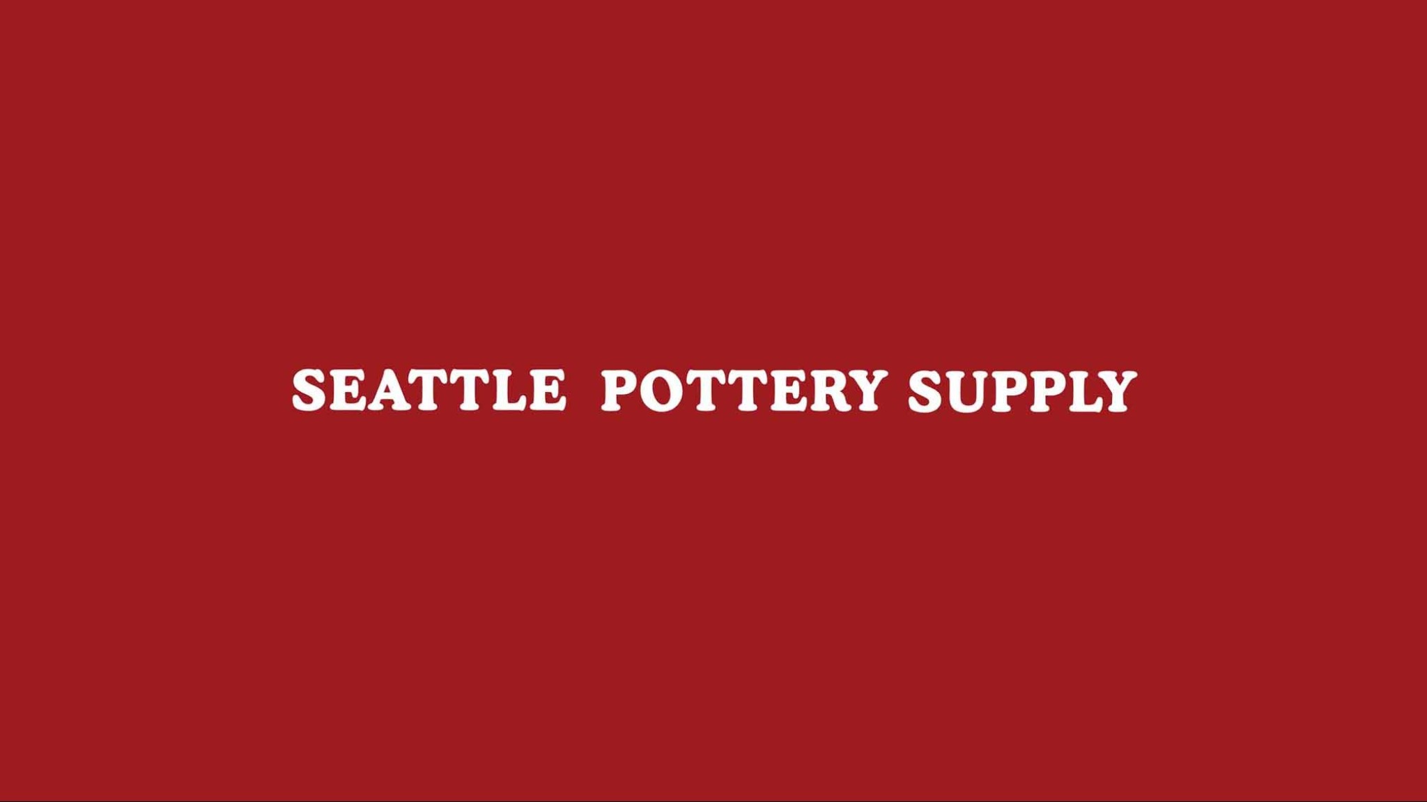 Seattle Pottery Supply YouTube banner