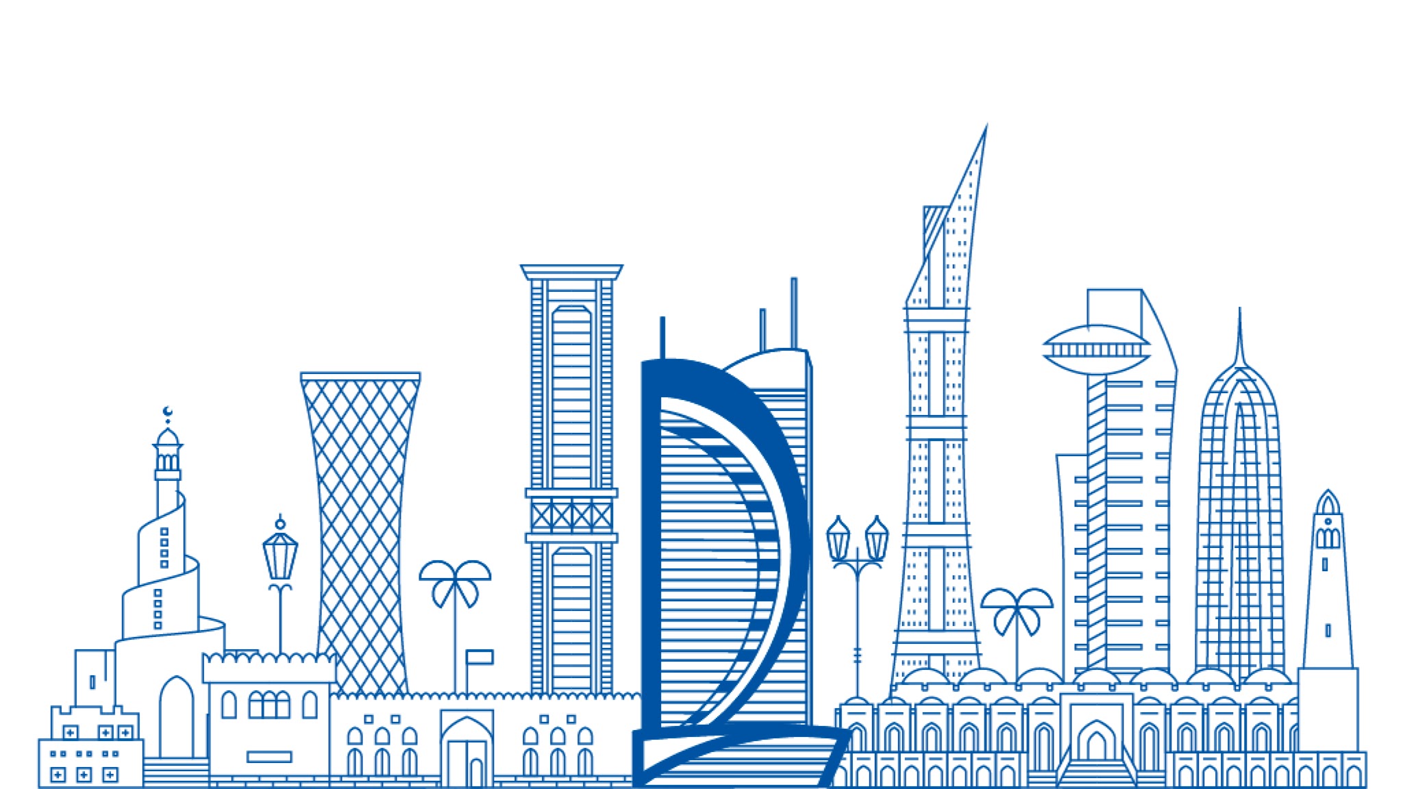 Doha Bank Qatar YouTube banner
