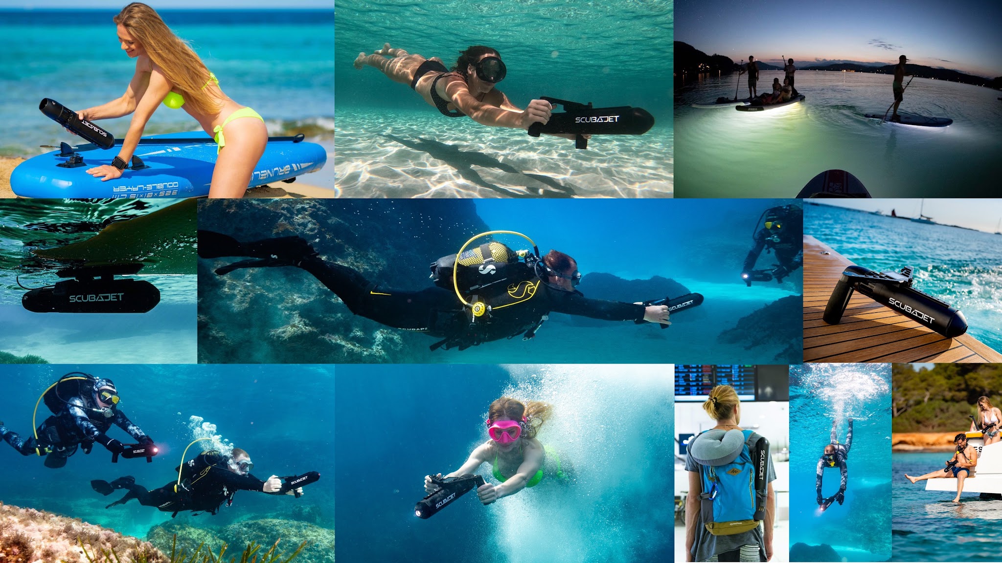 SCUBAJET YouTube banner