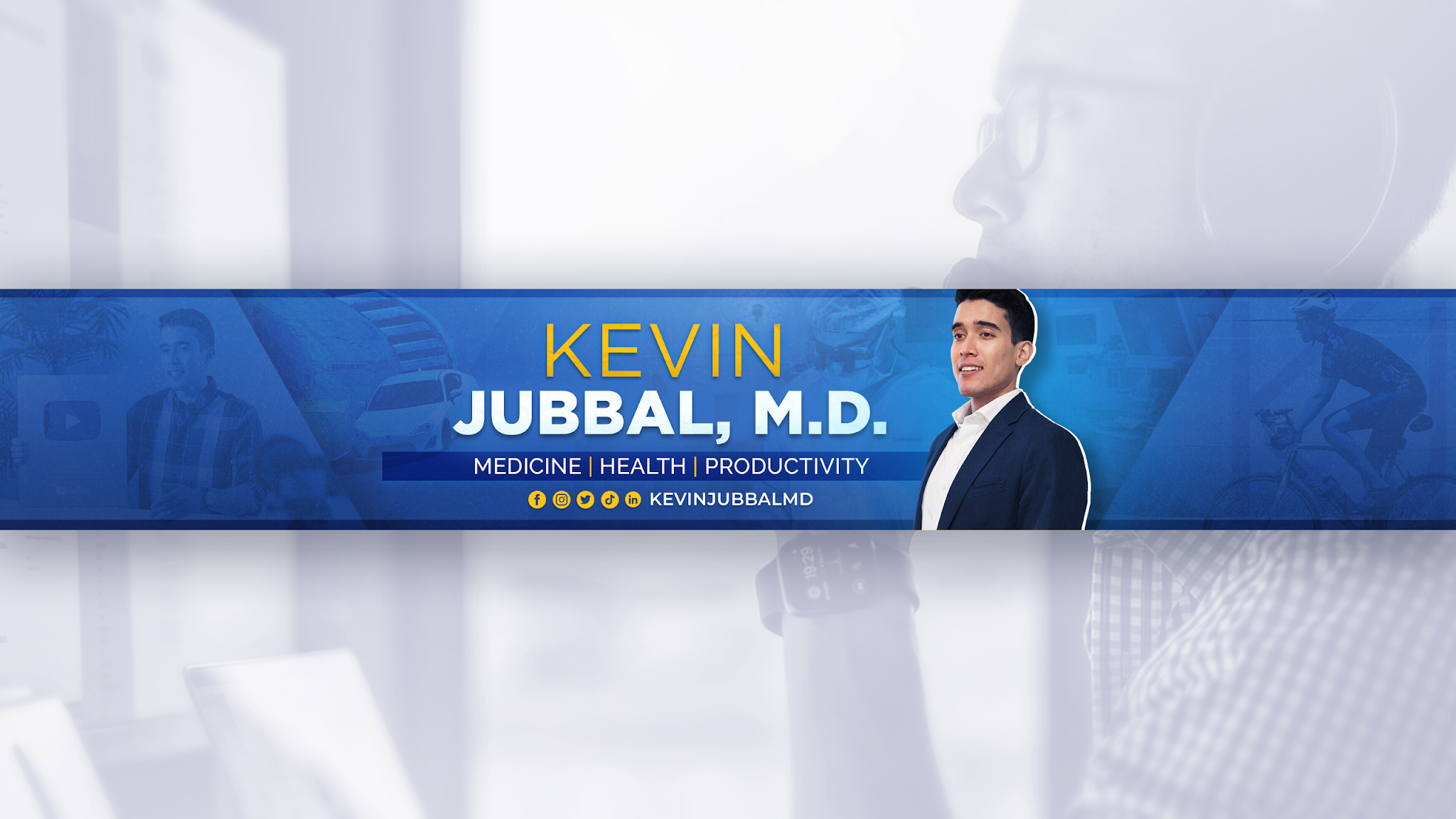 Kevin Jubbal, M.D. YouTube banner
