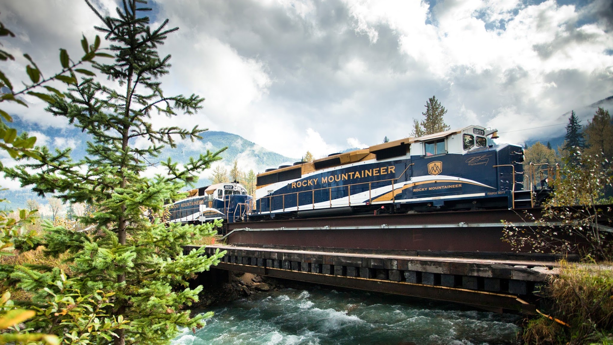 Rocky Mountaineer YouTube banner