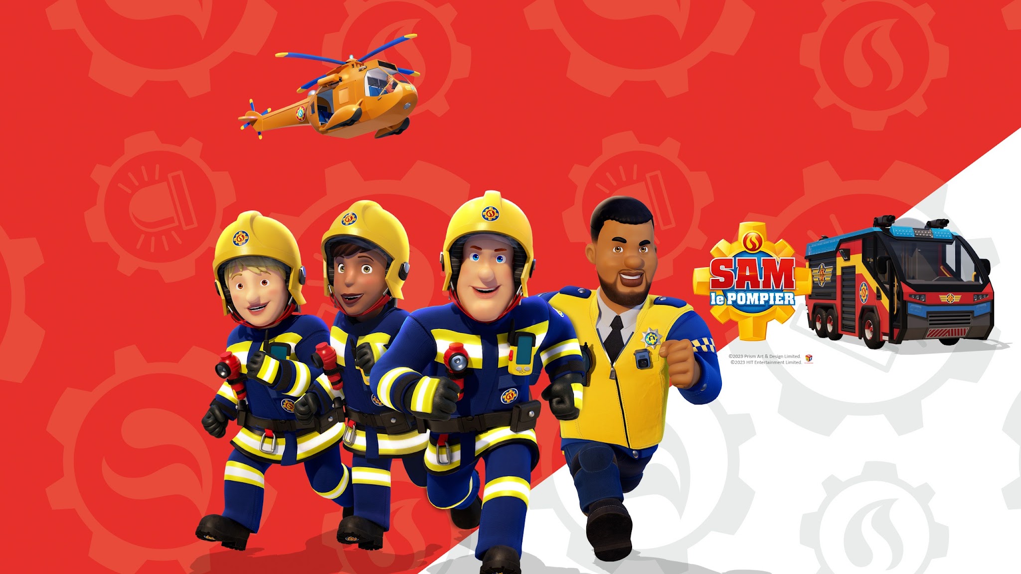 Sam le Pompier YouTube banner