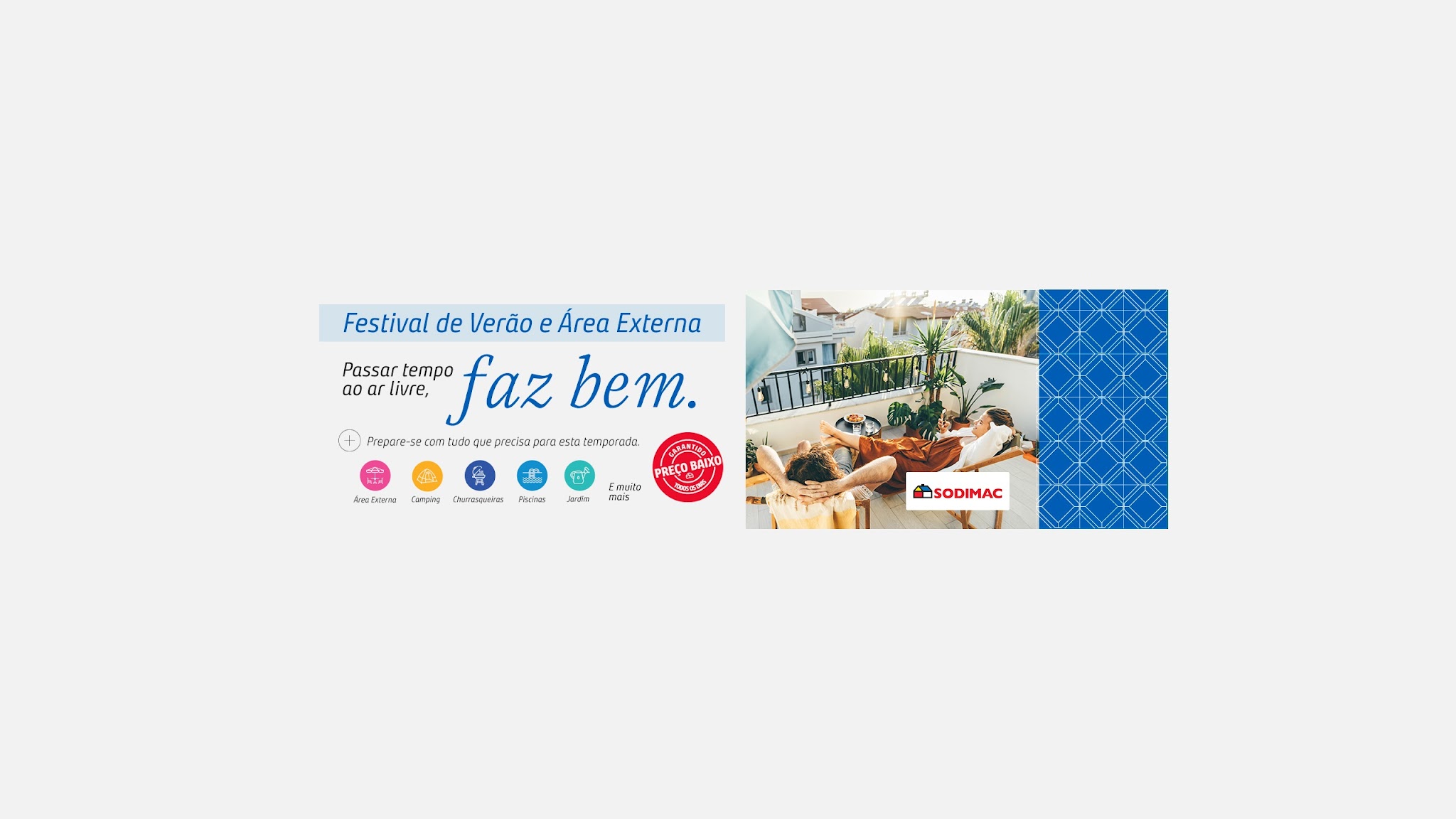 Sodimac Brasil YouTube banner