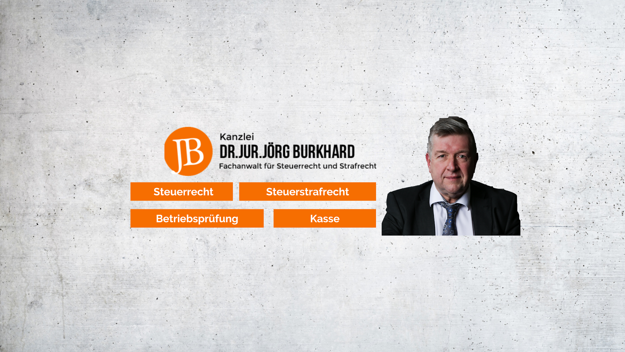 Dr. Jörg Burkhard - Rechtsanwalt/Fachanwalt YouTube banner