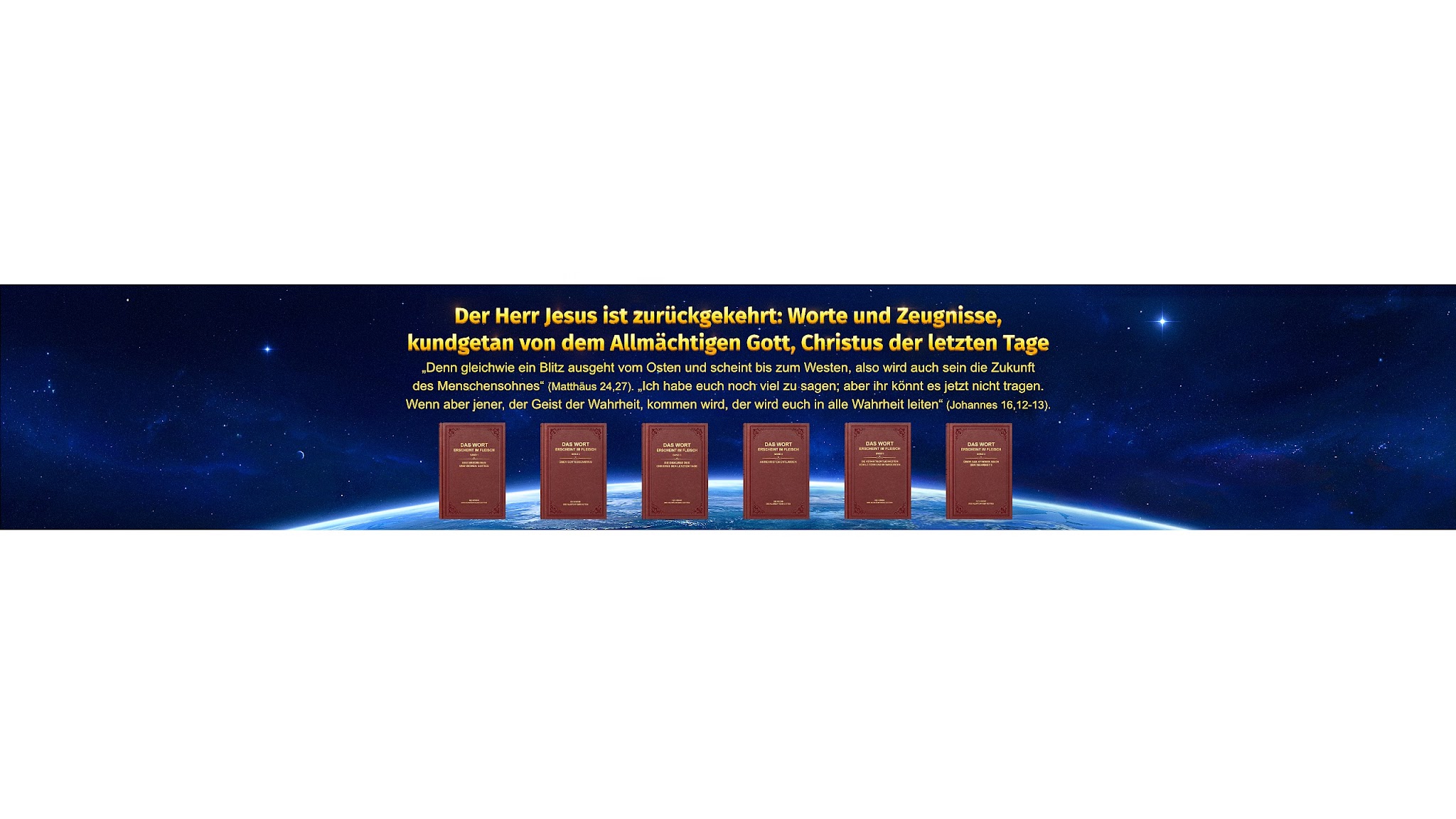 Die Kirche des Allmächtigen Gottes YouTube banner