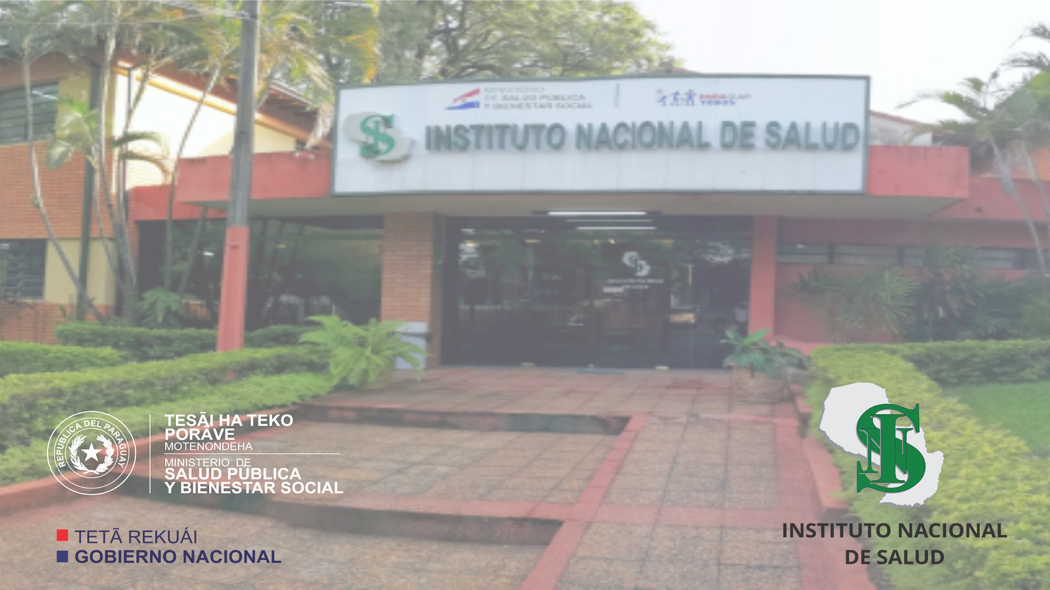 Instituto Nacional de Salud - INS Paraguay YouTube banner