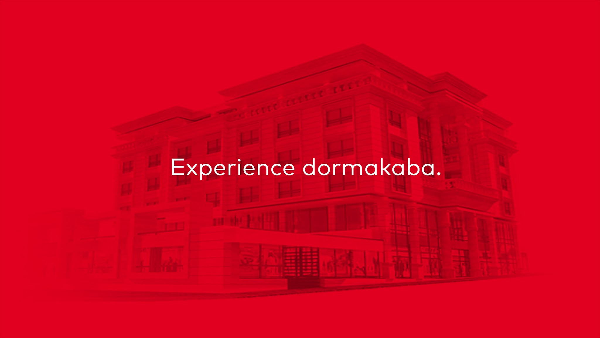 dormakaba Americas YouTube banner