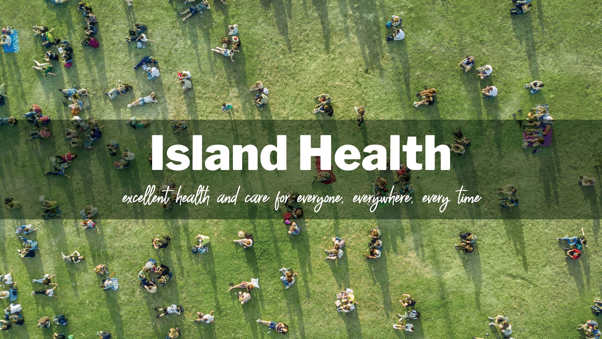 Island Health YouTube banner