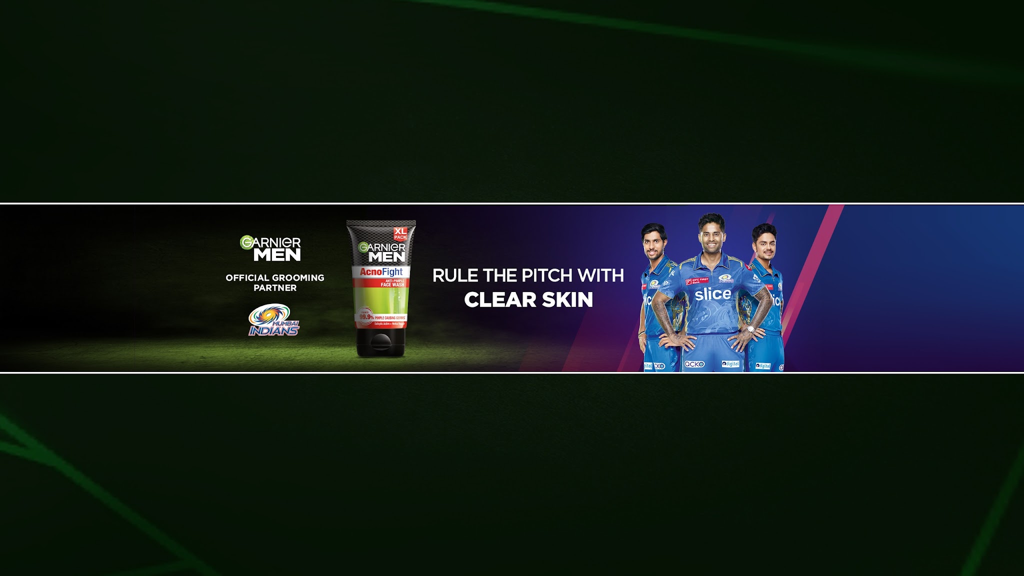 Garnier Men India YouTube banner
