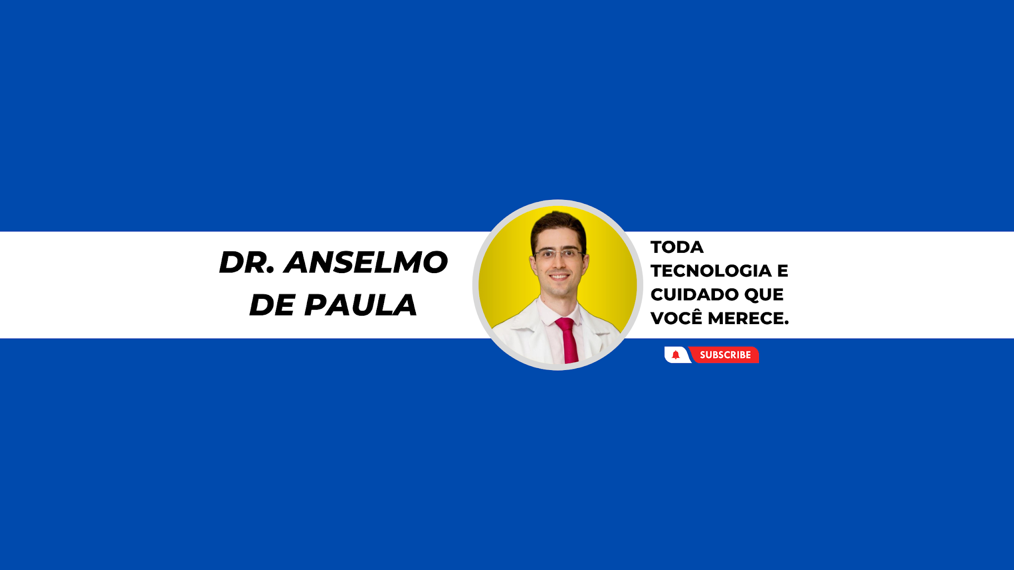 Dr. Anselmo de Paula - Urologia e Cirurgia Robótica YouTube banner