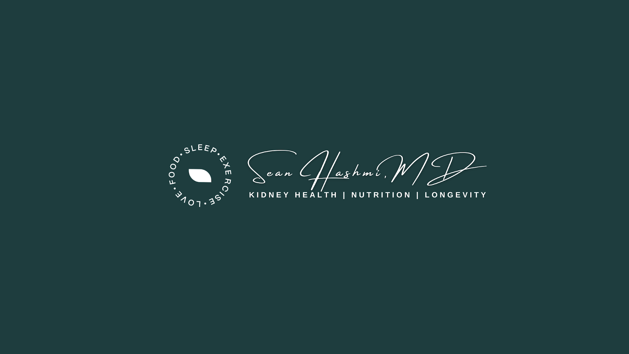 Sean Hashmi MD YouTube banner