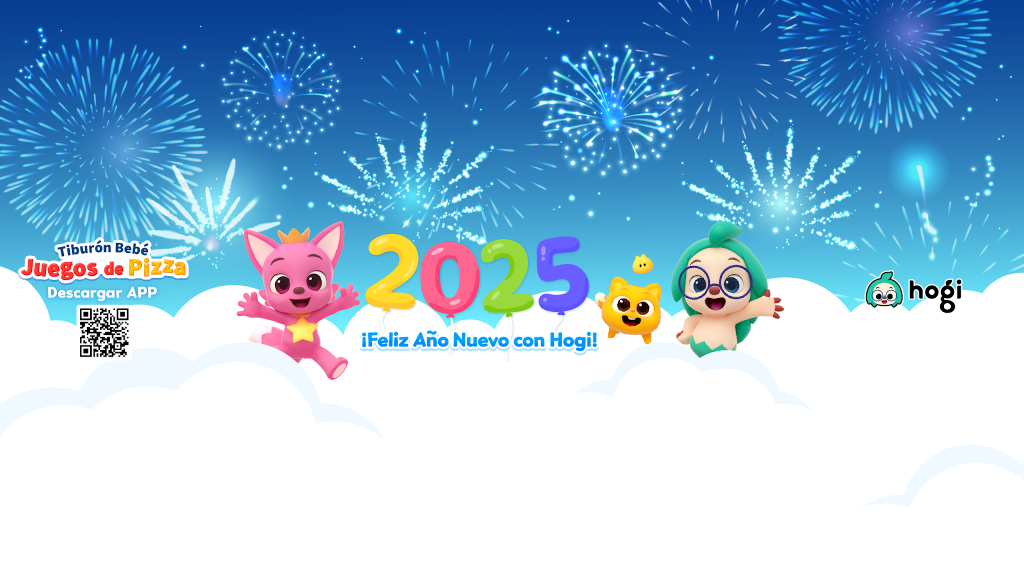 Hogi & Pinkfong en español - Juega y Aprende YouTube banner