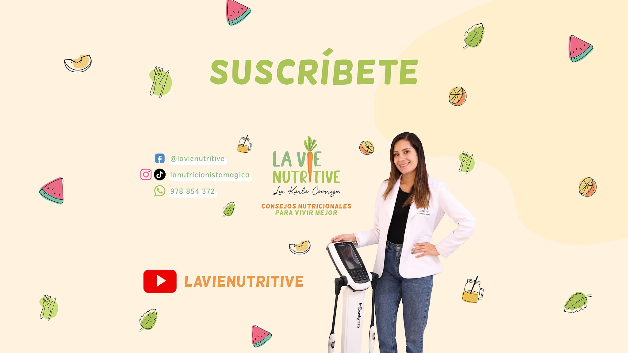 Lavienutritive YouTube banner