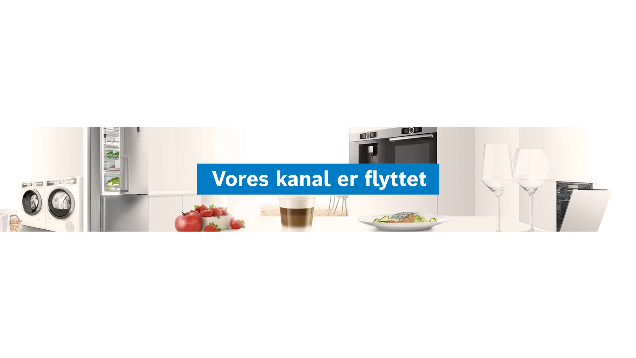 Bosch Home Danmark er flyttet YouTube banner