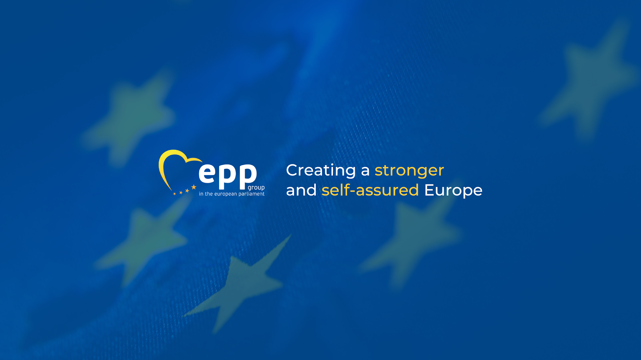 EPP Group YouTube banner