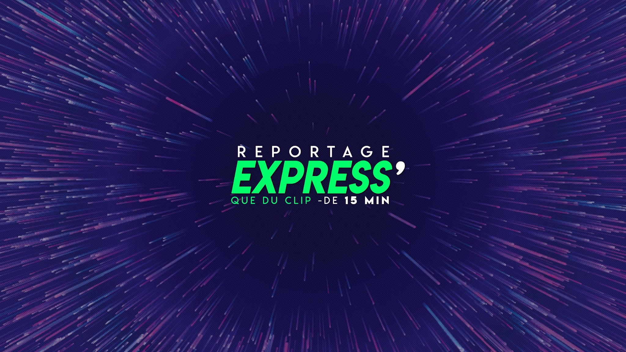 Reportage Express YouTube banner