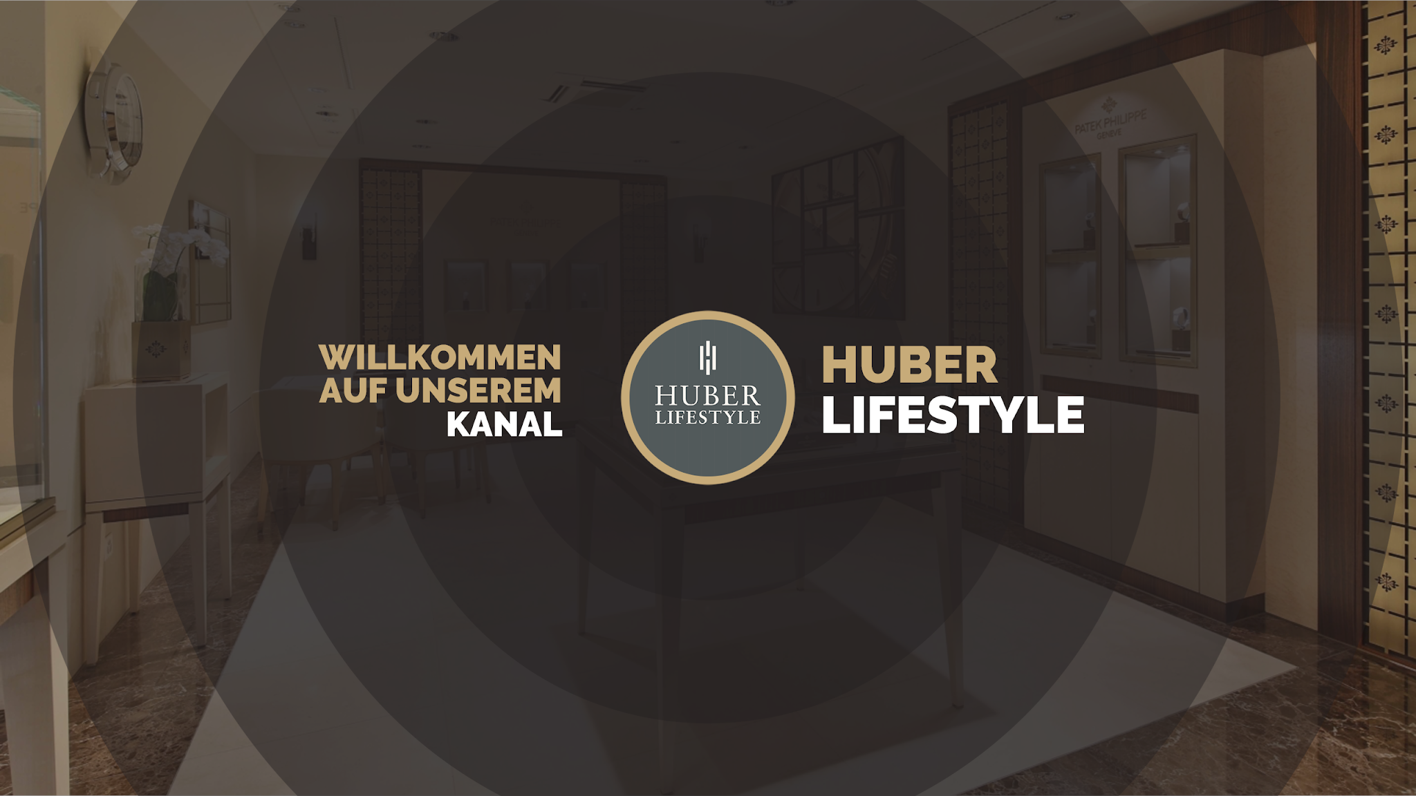 Huber Lifestyle YouTube banner