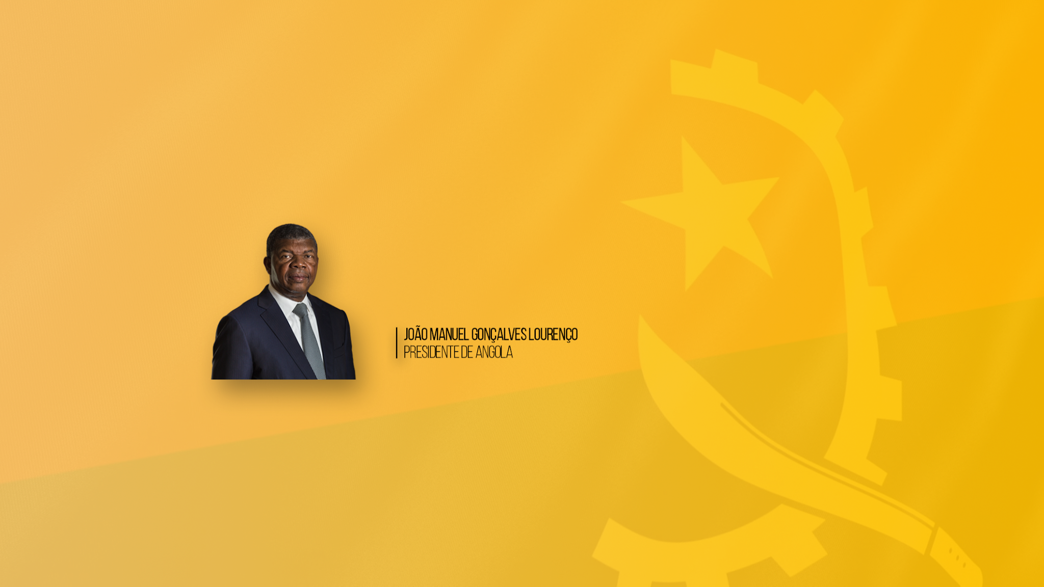 PRESIDENTE DA REPÚBLICA DE ANGOLA YouTube banner