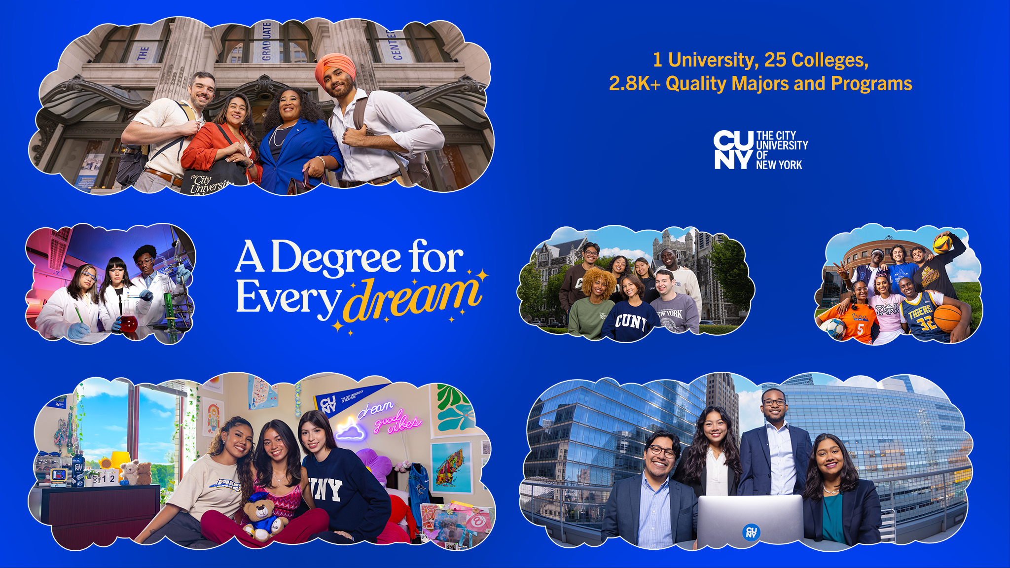 The City University of New York YouTube banner
