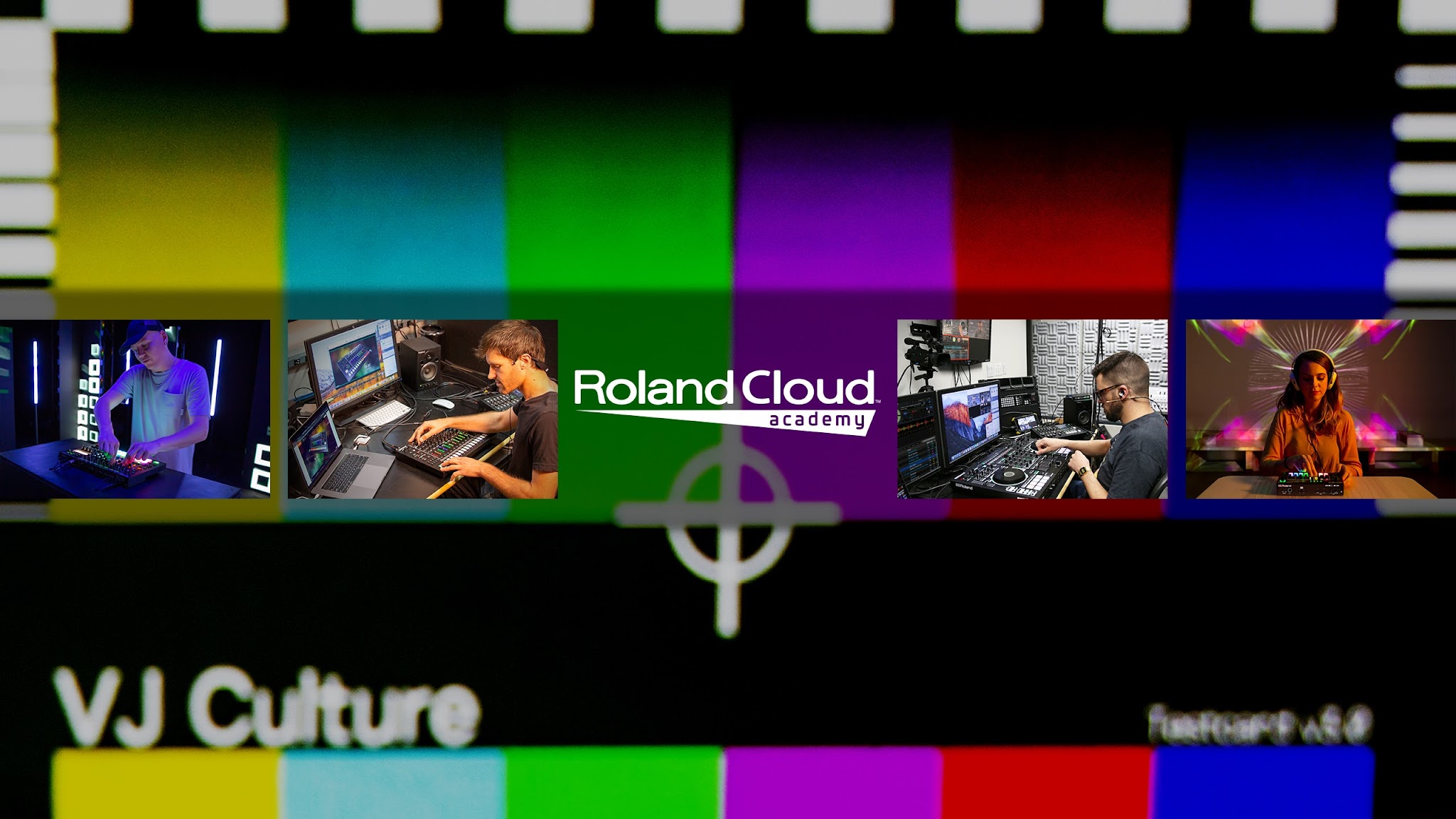 Roland Cloud Academy YouTube banner