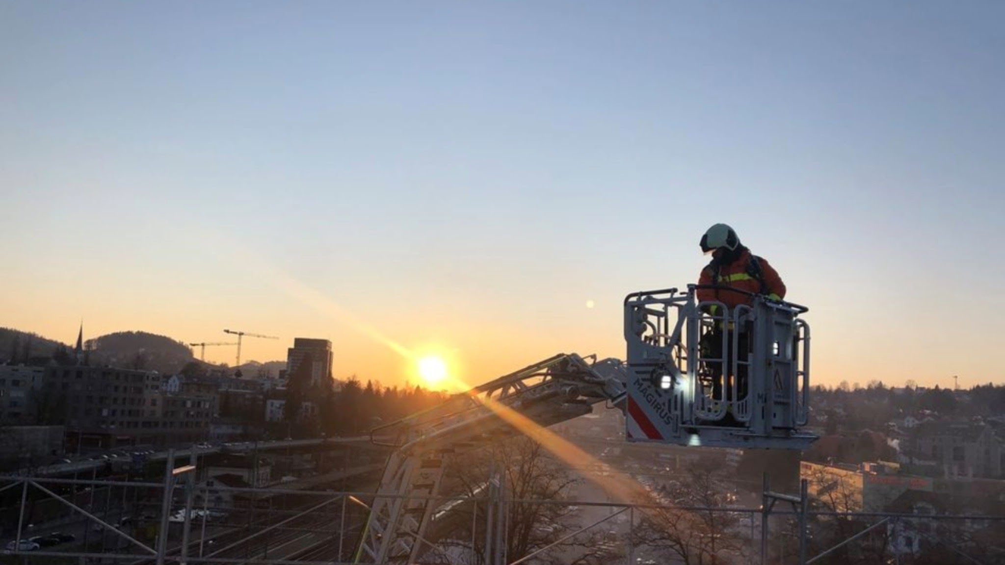 Feuerwehr und Zivilschutz St.Gallen YouTube banner