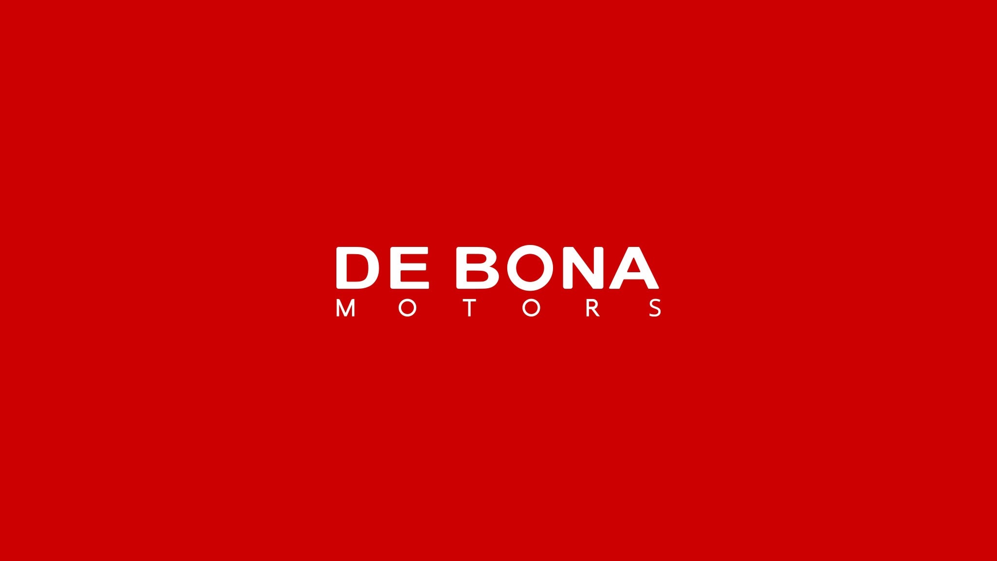 De Bona Motors YouTube banner