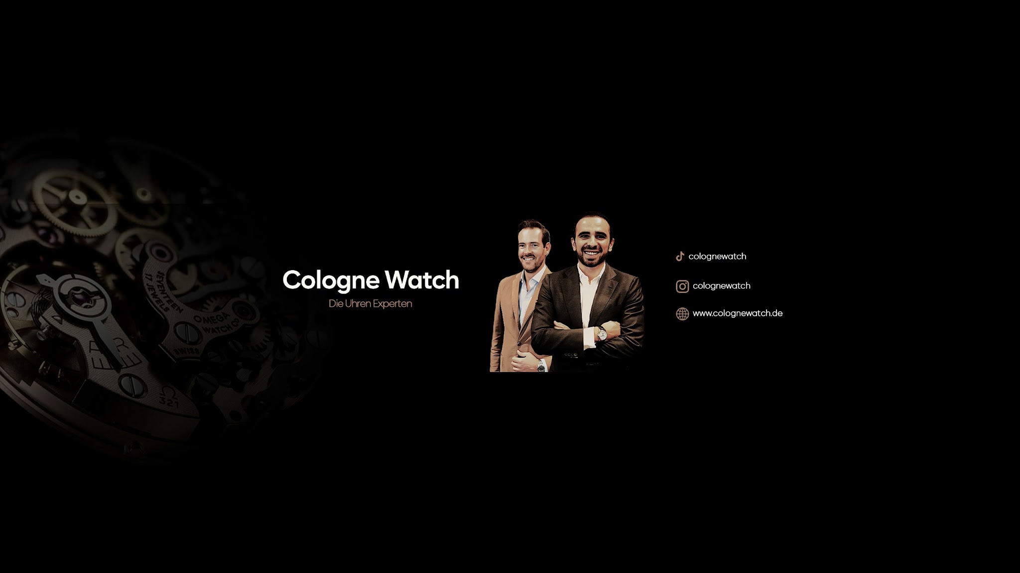 Cologne Watch Center YouTube banner